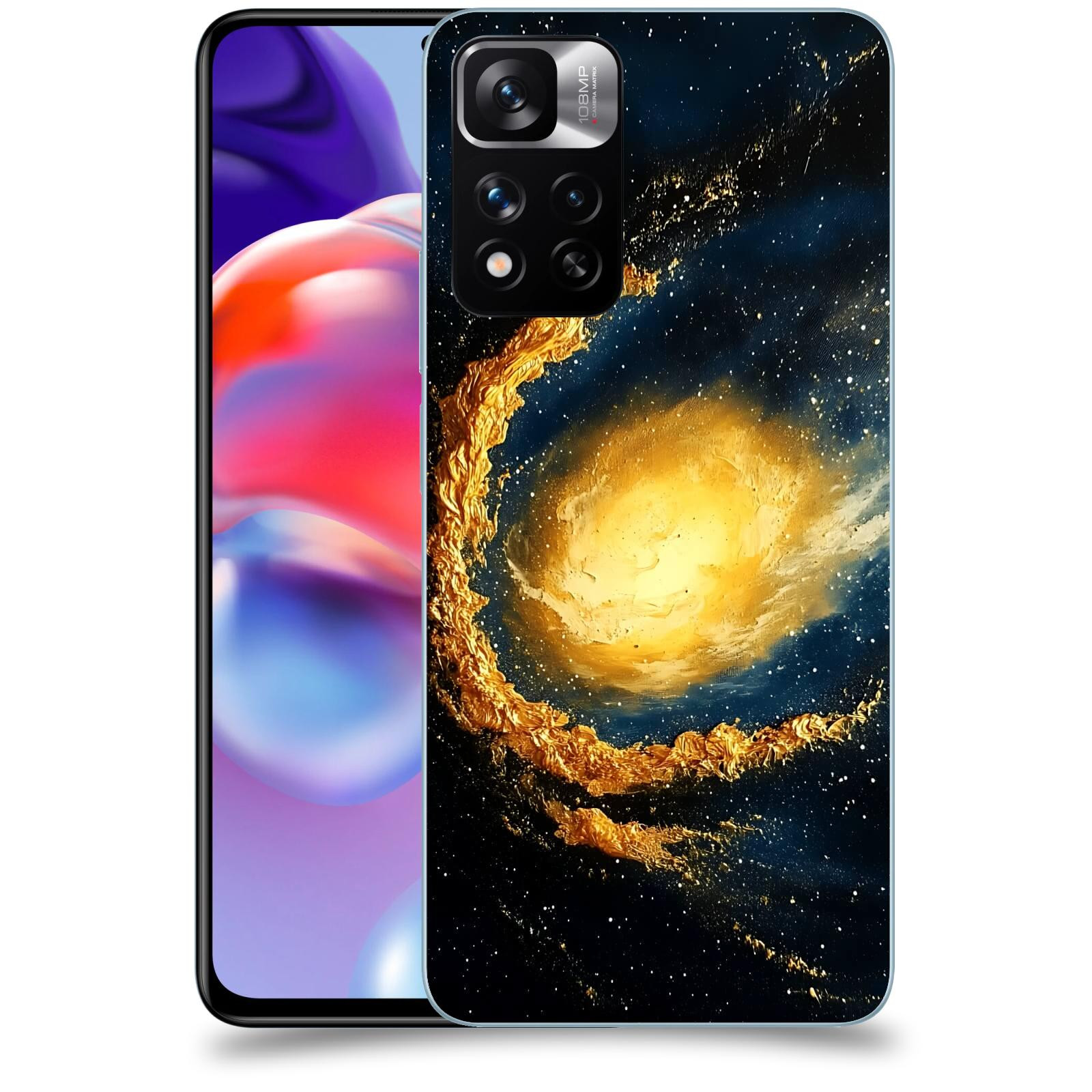 ACOVER Kryt na mobil Xiaomi Redmi Note 11 Pro+ 5G - Noční obloha II
