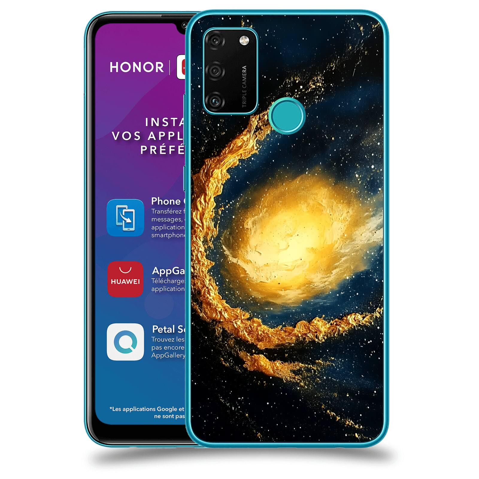 ACOVER Kryt na mobil Honor 9A - Noční obloha II