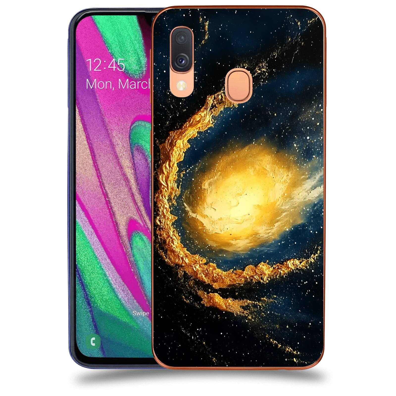 ACOVER Kryt na mobil Samsung Galaxy A40 A405F - Noční obloha II
