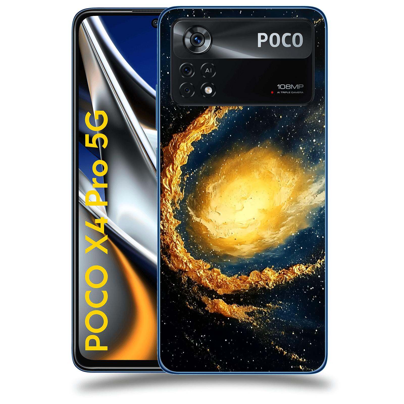 ACOVER Kryt na mobil Xiaomi Poco X4 Pro 5G - Noční obloha II