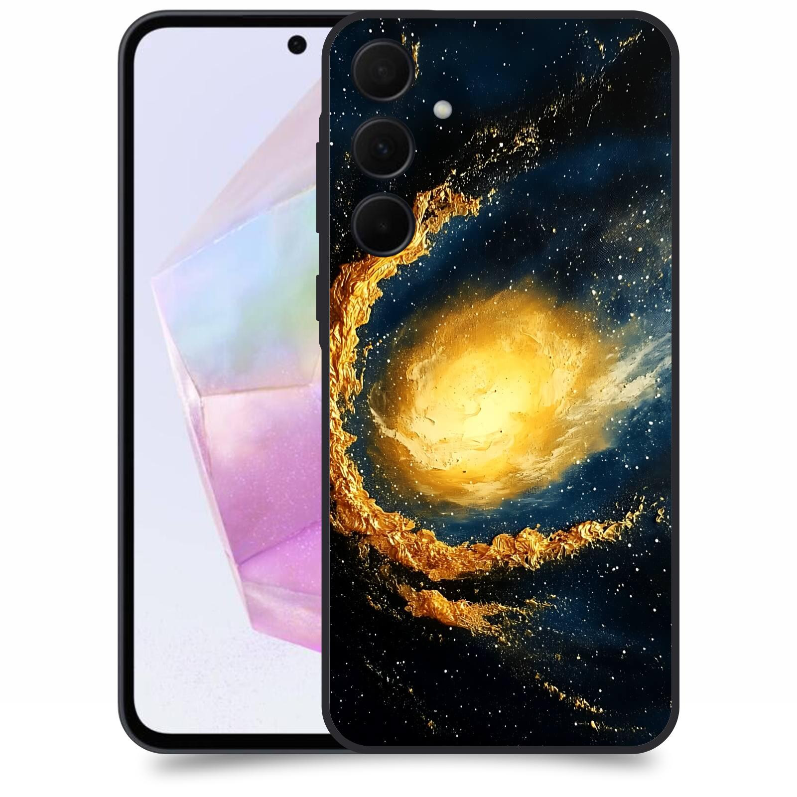 ACOVER Kryt na mobil Samsung Galaxy A35 5G - Noční obloha II