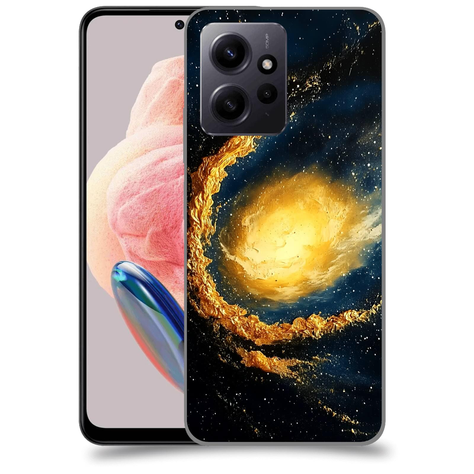 ACOVER Kryt na mobil Xiaomi Redmi Note 12 4G - Noční obloha II