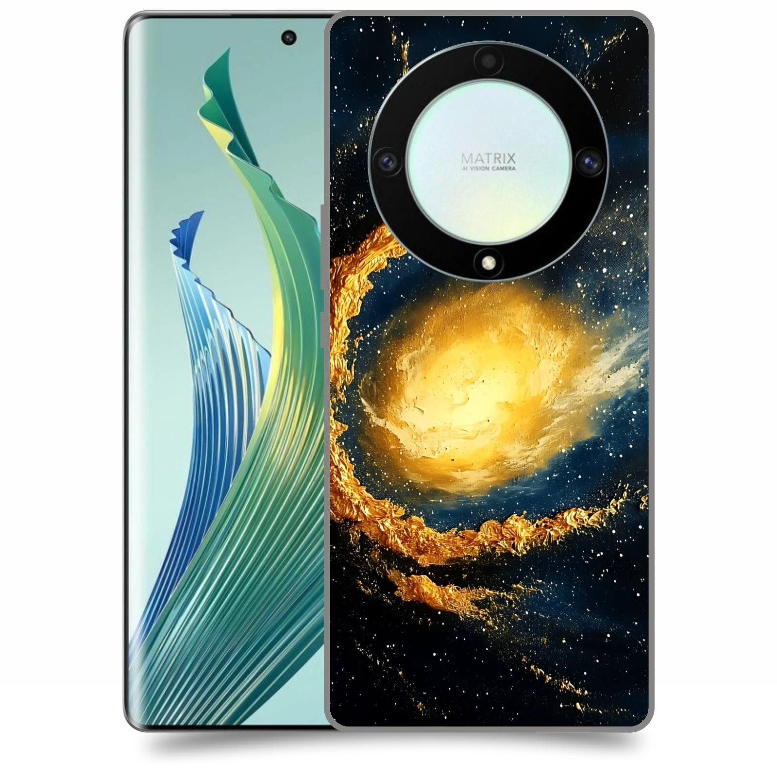 ACOVER Kryt na mobil Honor Magic 5 Lite 5G - Noční obloha II