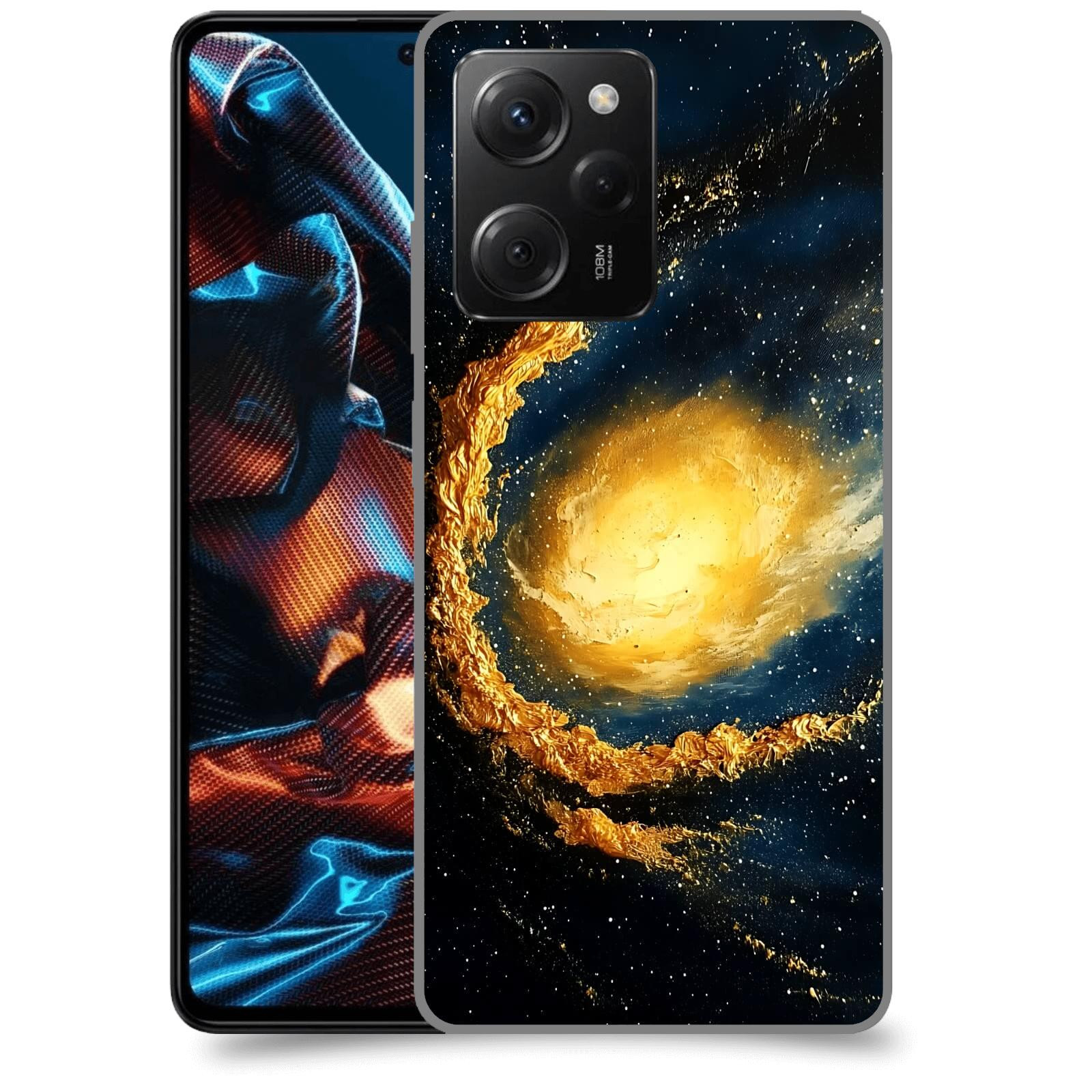 ACOVER Kryt na mobil Xiaomi Poco X5 Pro - Noční obloha II