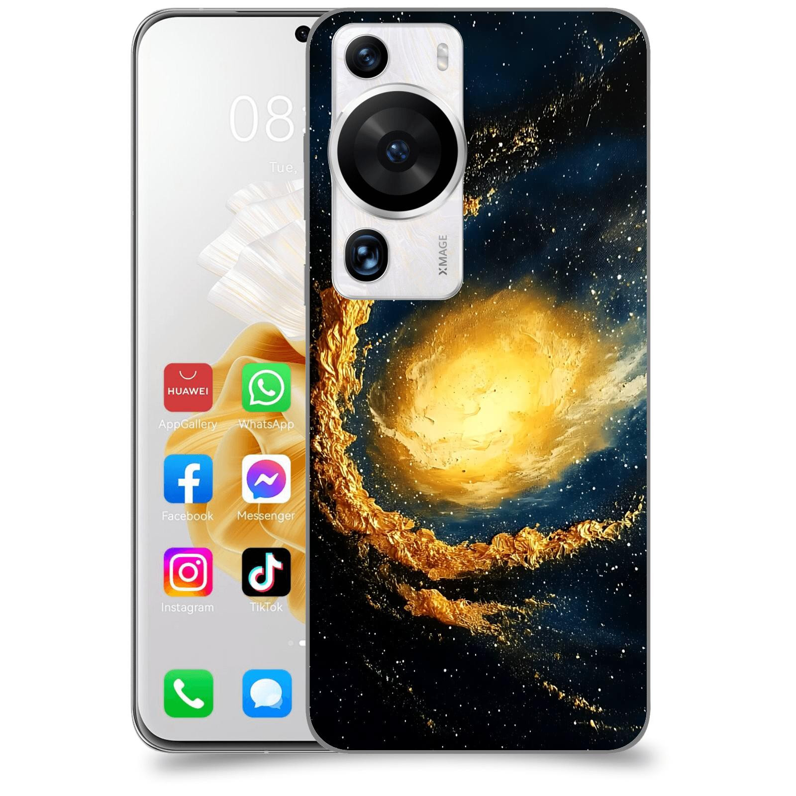 ACOVER Kryt na mobil Huawei P60 Pro - Noční obloha II