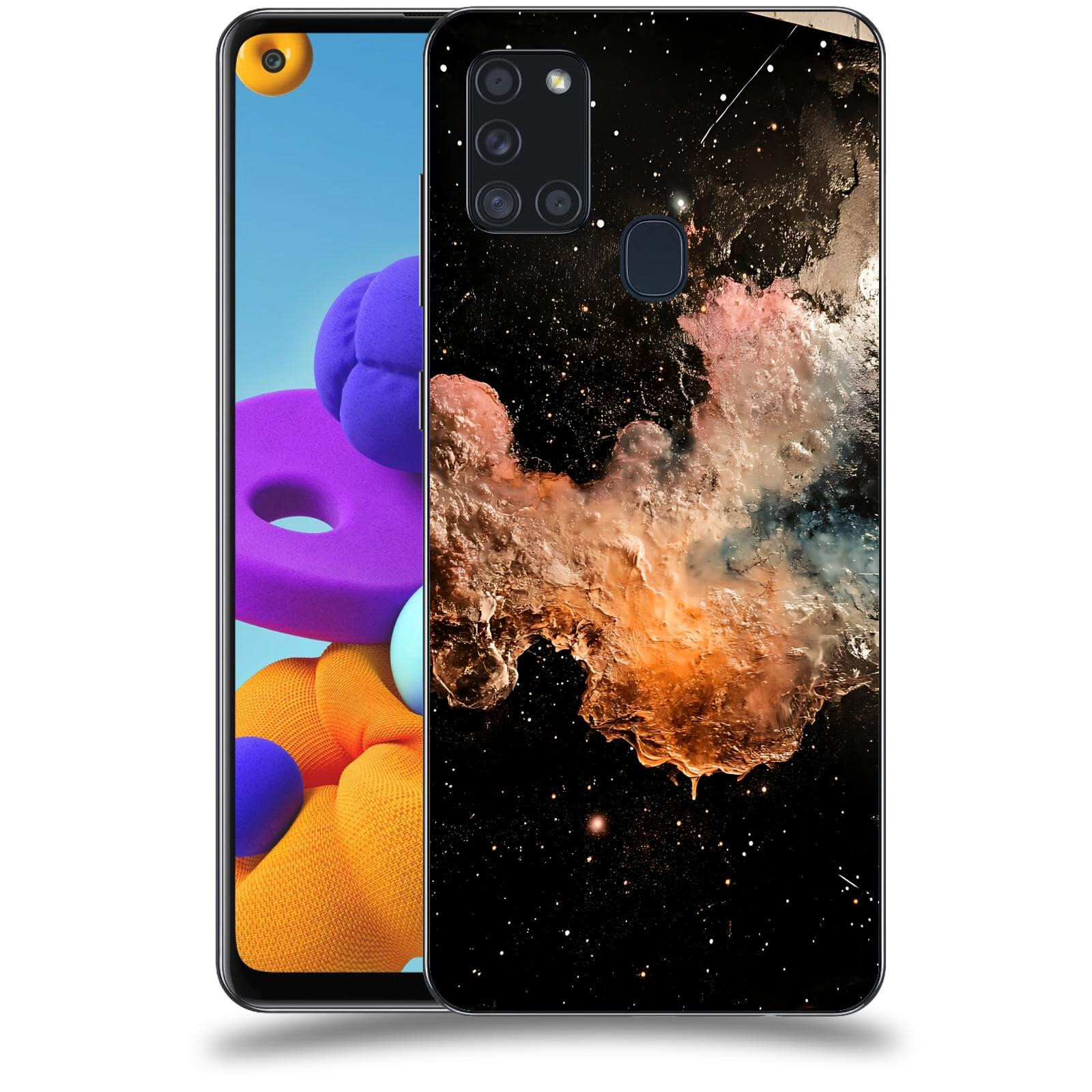 ACOVER Kryt na mobil Samsung Galaxy A21s - Noční obloha III
