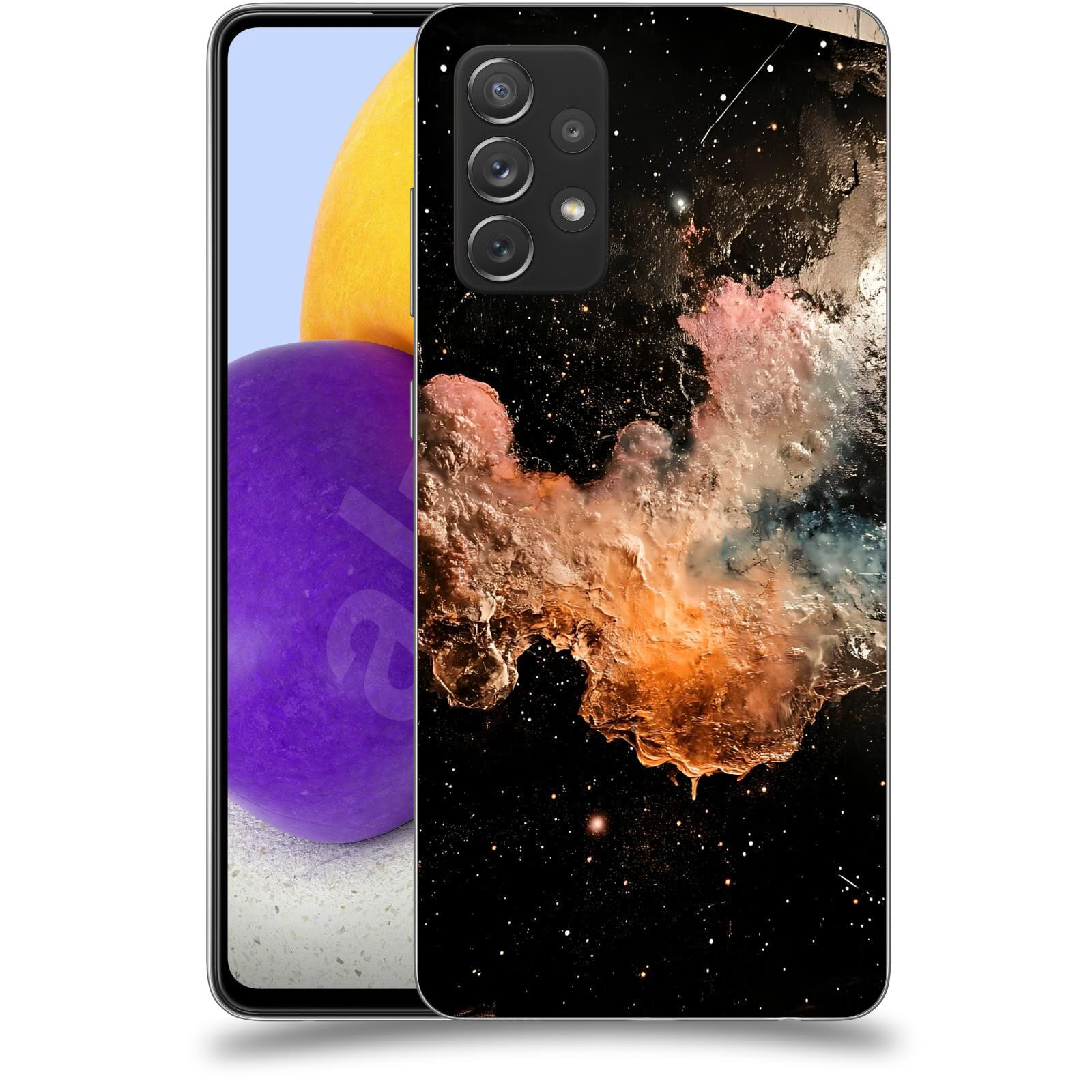 ACOVER Kryt na mobil Samsung Galaxy A72 A725F - Noční obloha III