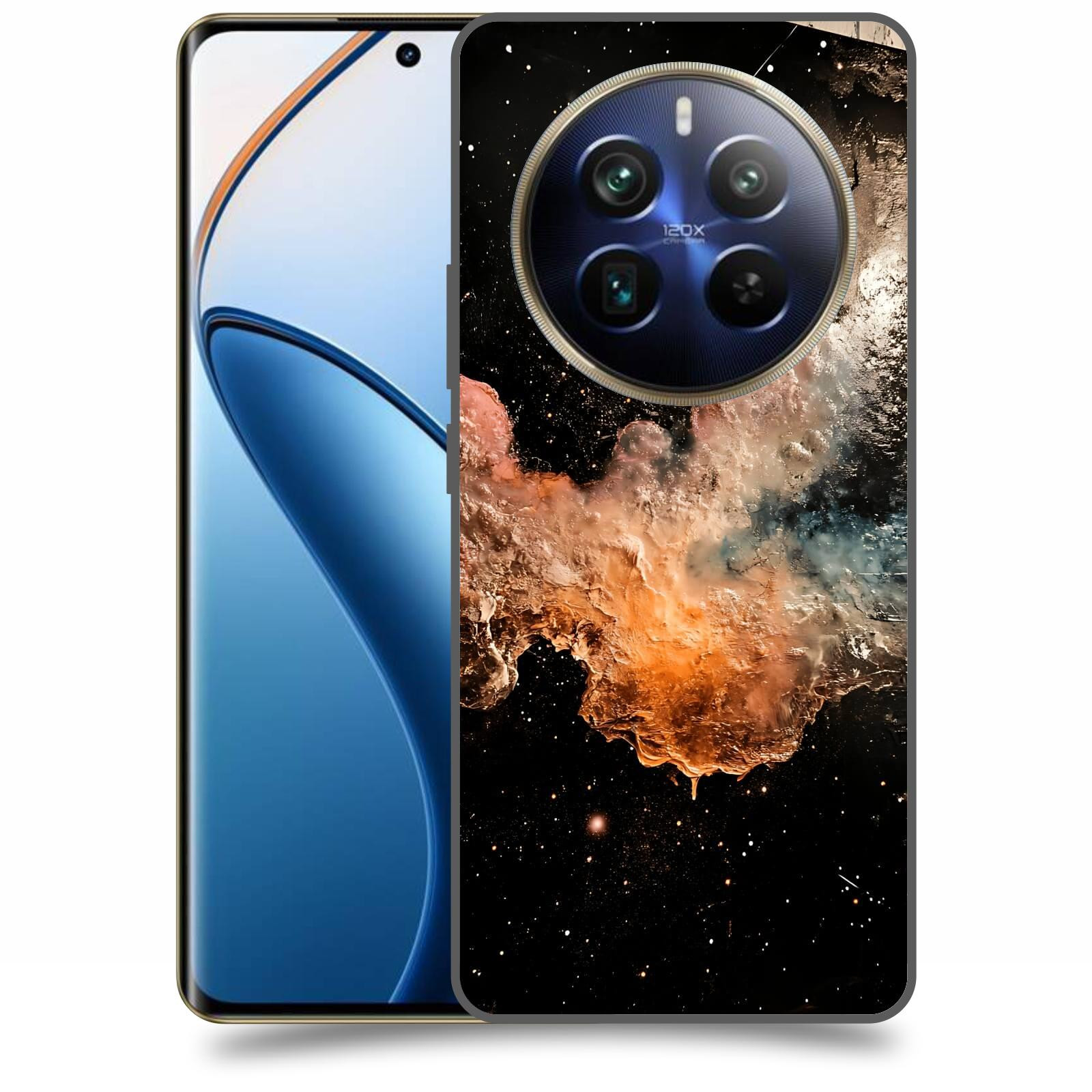 ACOVER Kryt na mobil Realme 12 pro+ 5g - Noční obloha III