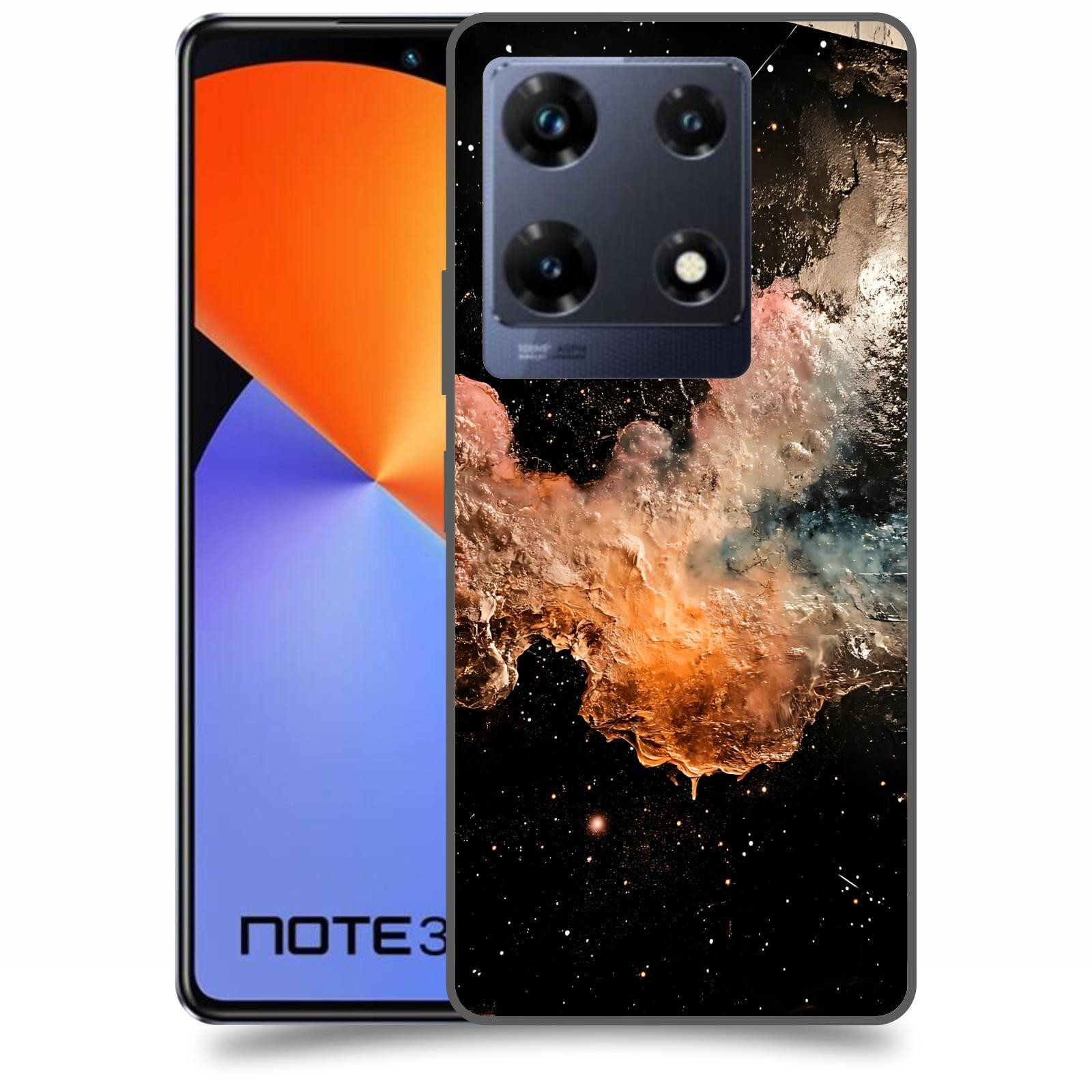 ACOVER Kryt na mobil Infinix Note 30 PRO - Noční obloha III