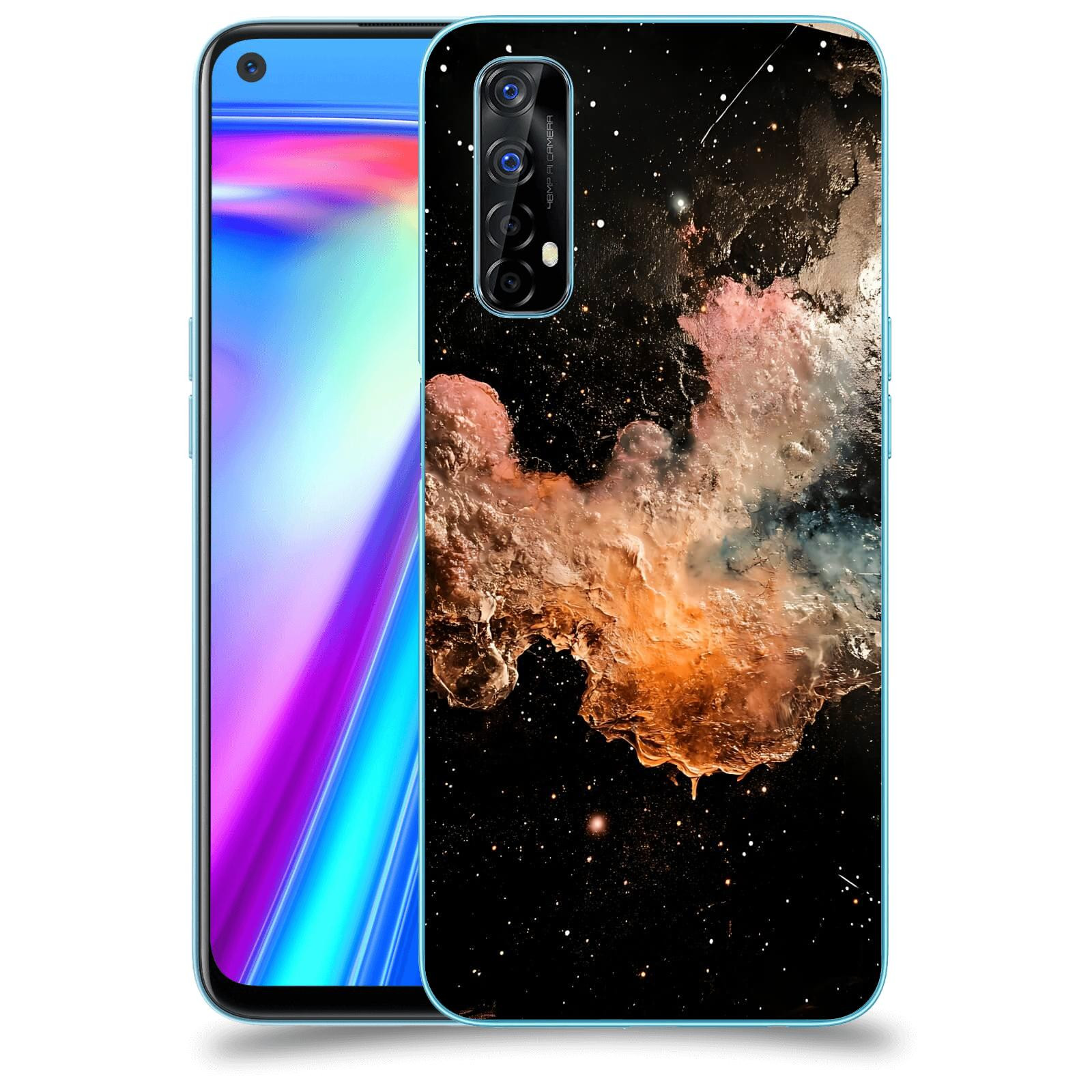 ACOVER Kryt na mobil Realme 7 - Noční obloha III