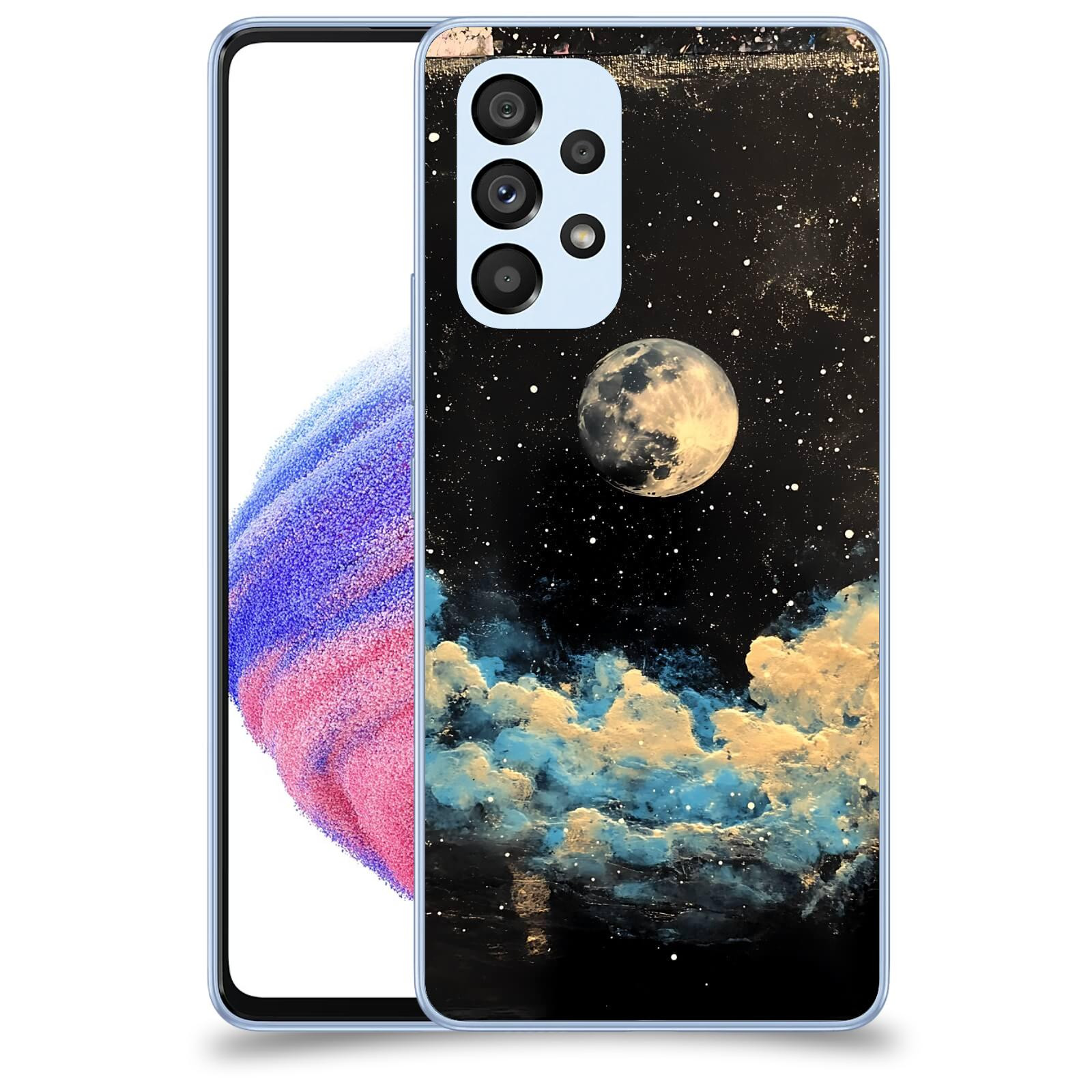 ACOVER Kryt na mobil Samsung Galaxy A32 5G A326B - Noční obloha IV