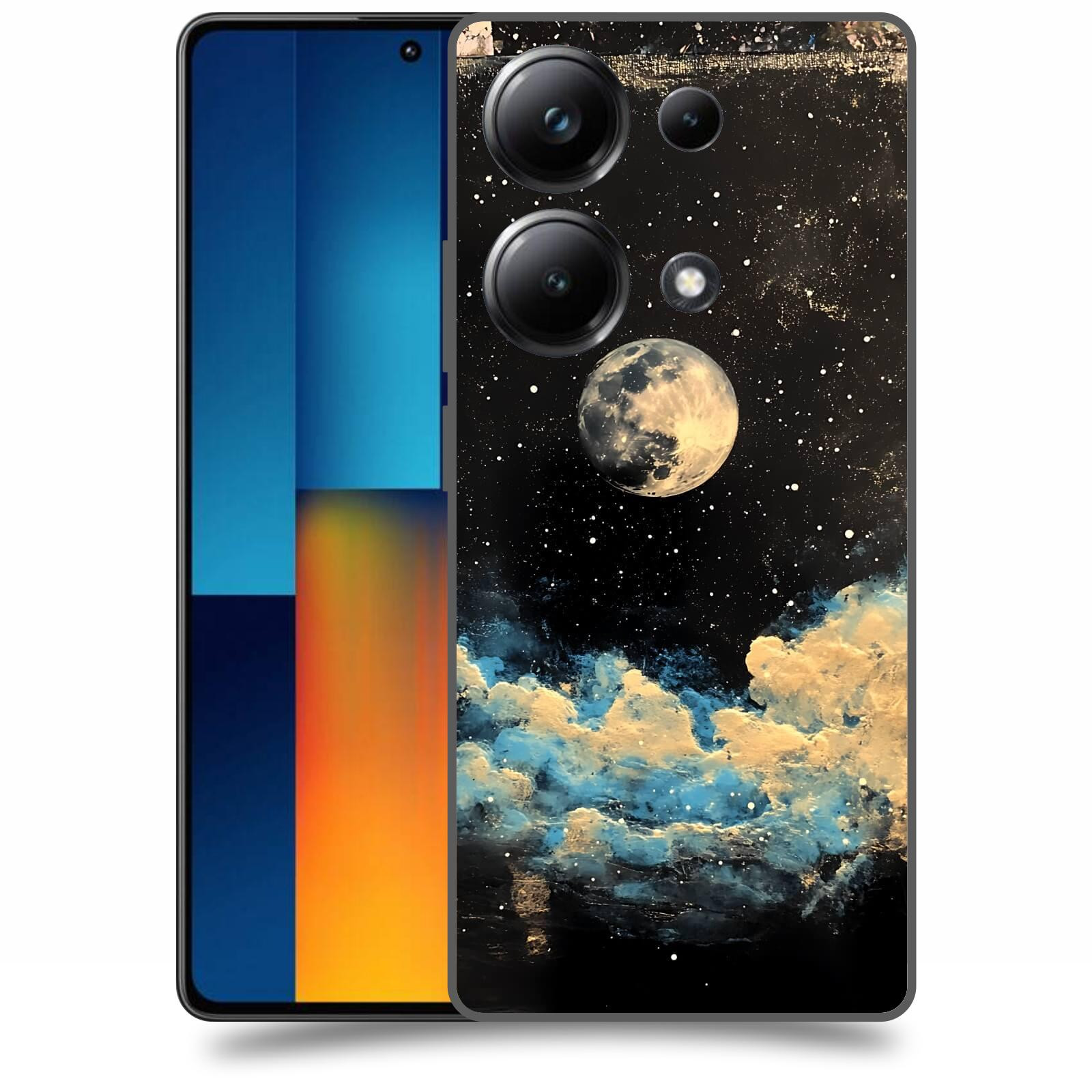ACOVER Kryt na mobil Poco M6 - Noční obloha IV