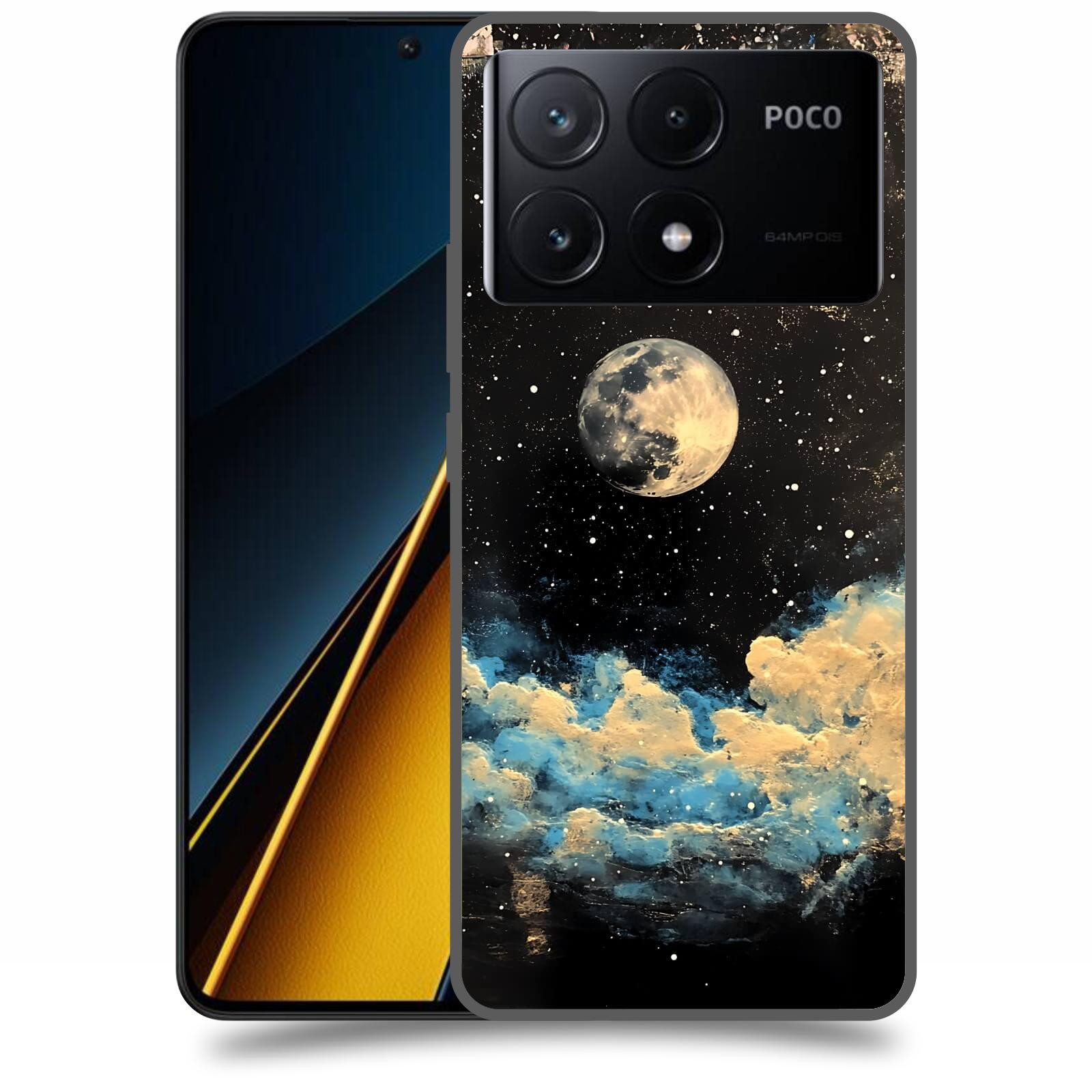 ACOVER Kryt na mobil Poco X6 Pro 5G - Noční obloha IV