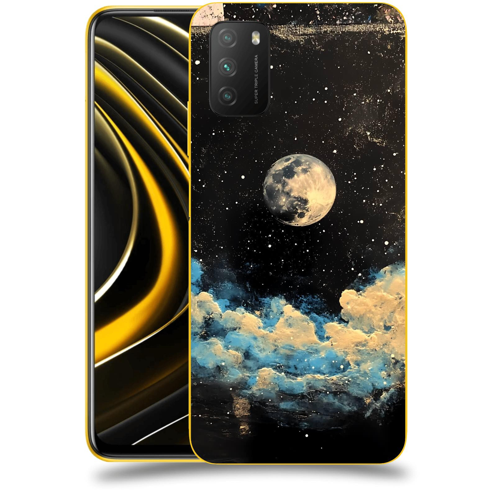 ACOVER Kryt na mobil Xiaomi Poco M3 - Noční obloha IV