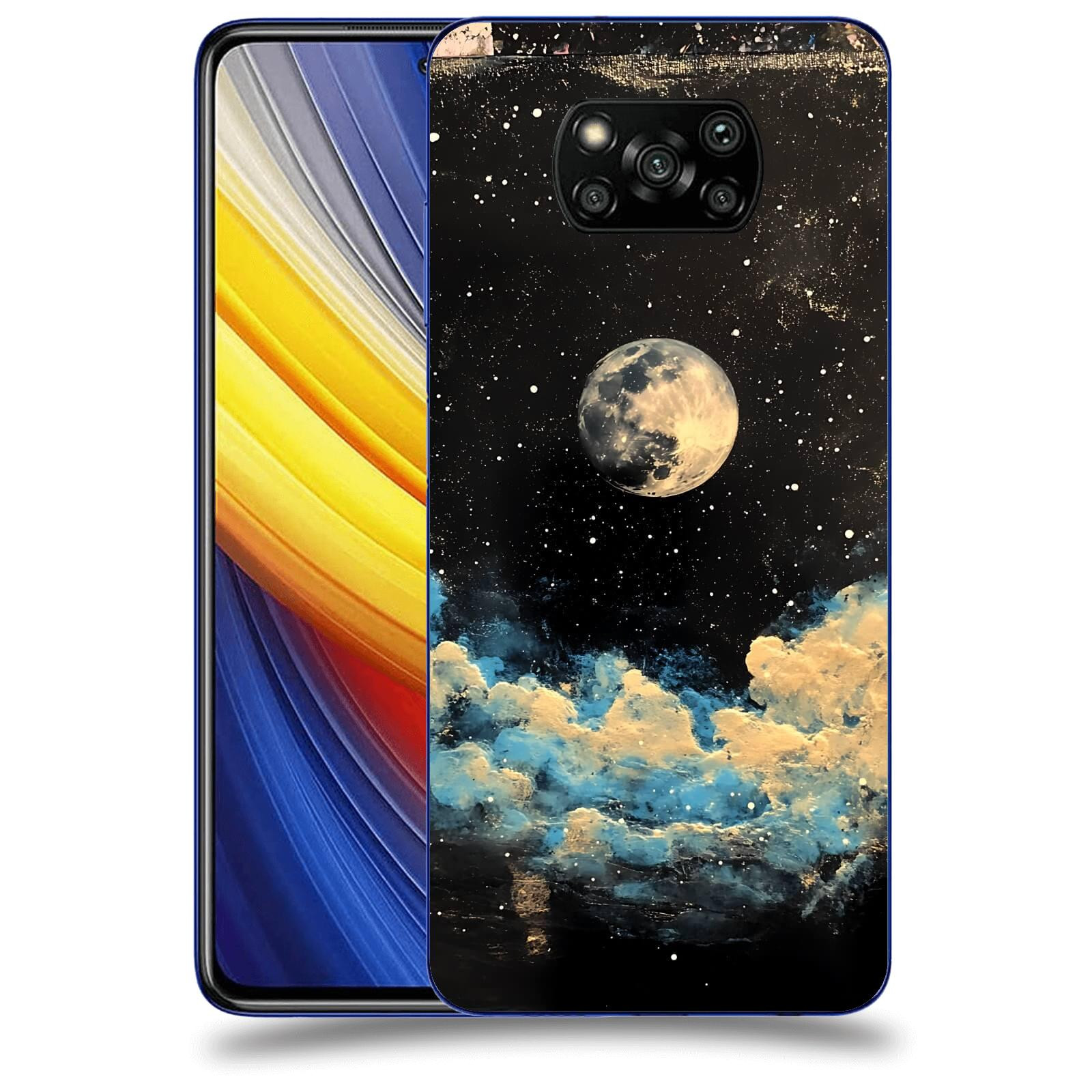ACOVER Kryt na mobil Xiaomi Poco X3 Pro - Noční obloha IV