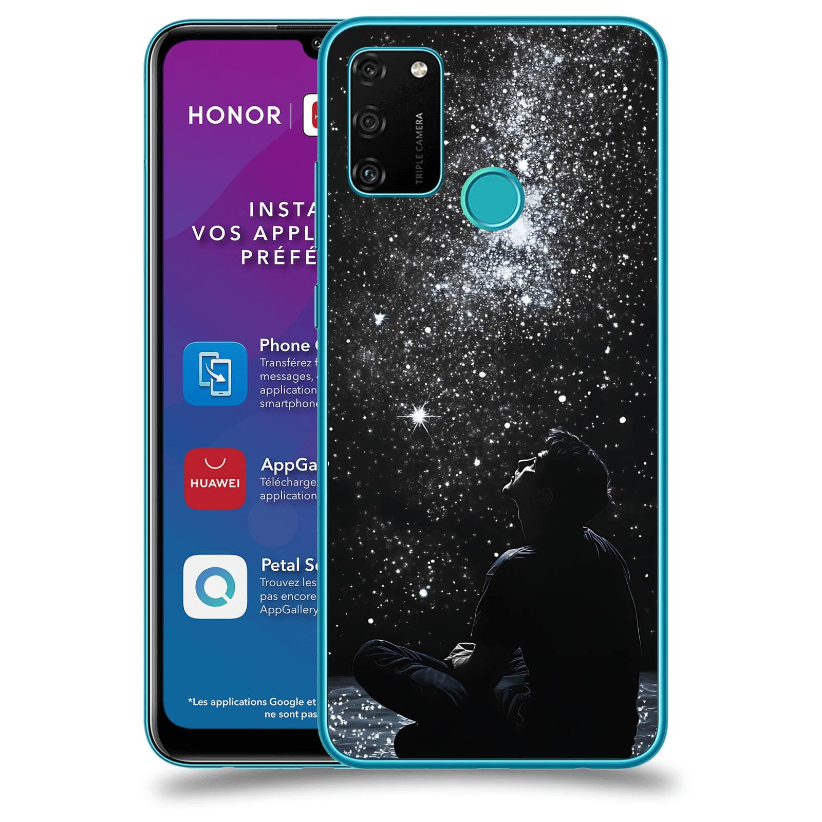 ACOVER Kryt na mobil Honor 9A - Noční obloha V