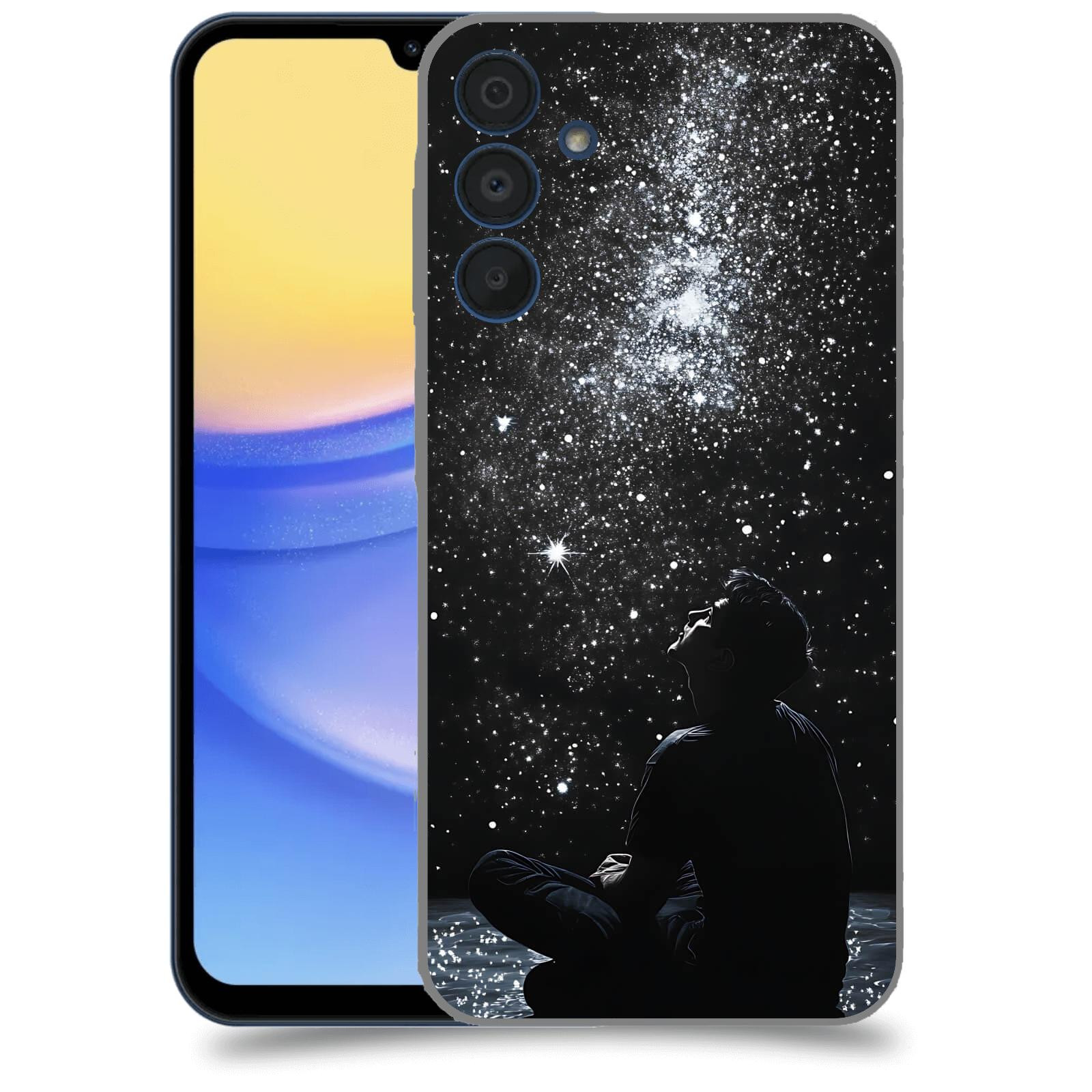 ACOVER Kryt na mobil Samsung Galaxy A15 5G - Noční obloha V