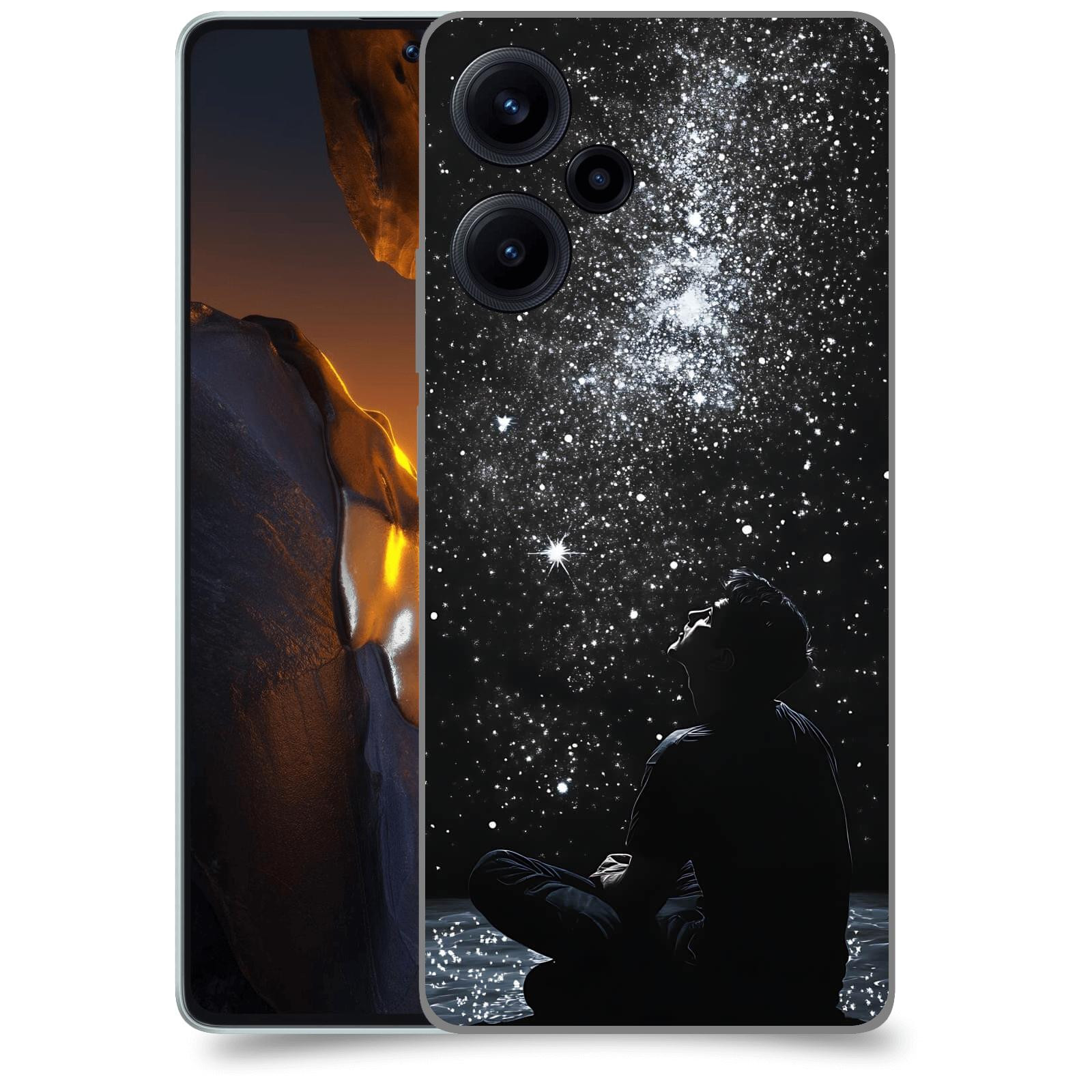 ACOVER Kryt na mobil Xiaomi Poco F5 - Noční obloha V