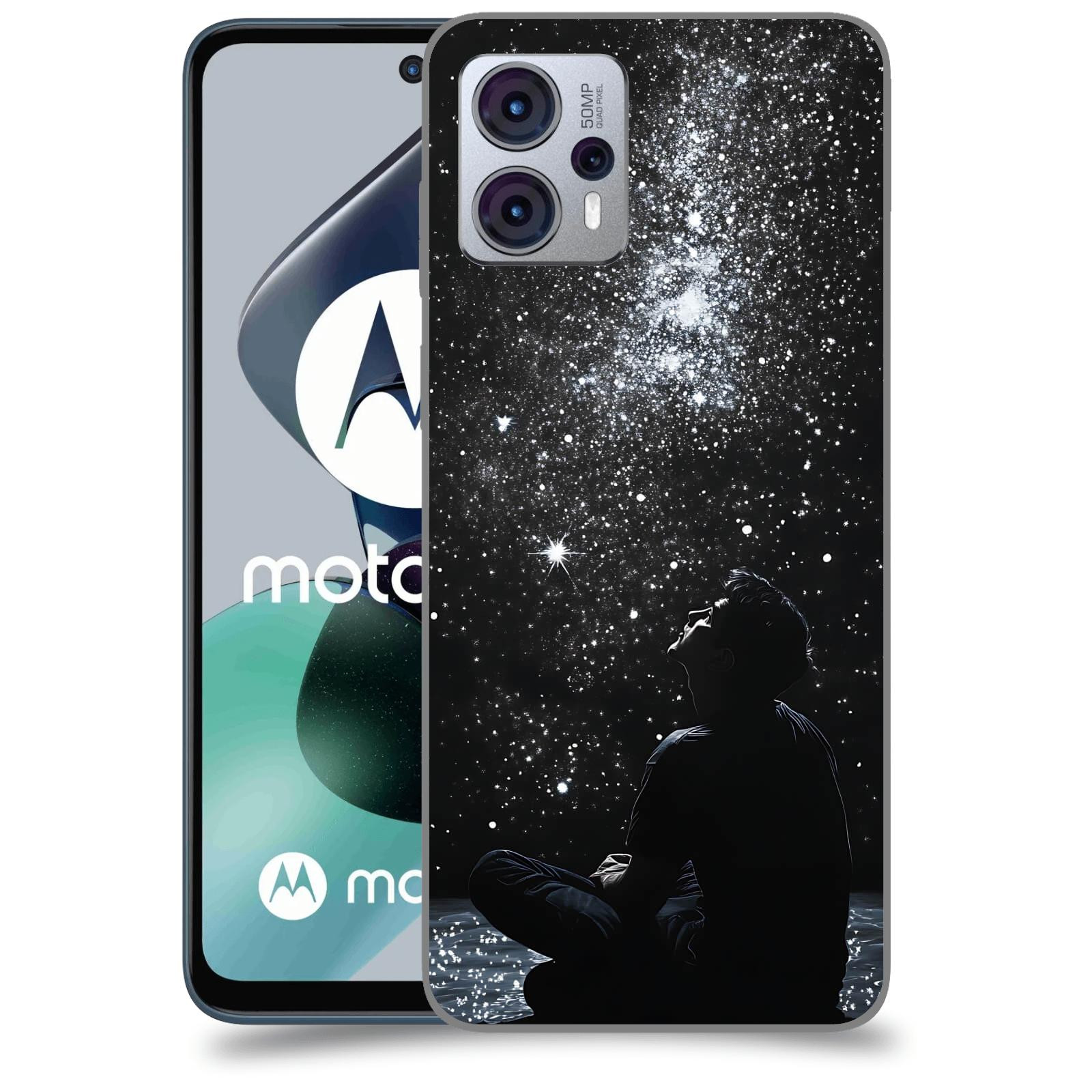 ACOVER Kryt na mobil Motorola Moto G23 - Noční obloha V