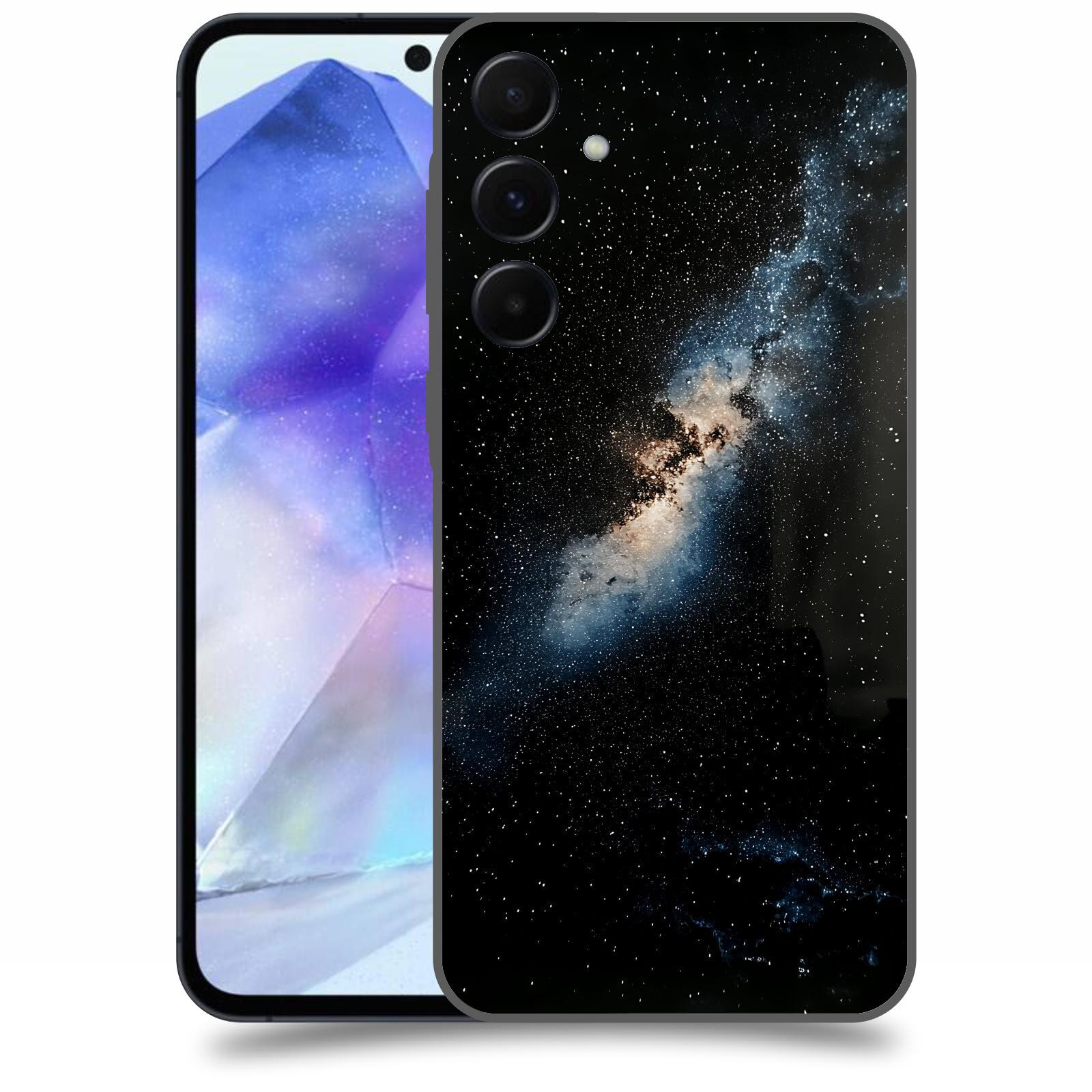 ACOVER Kryt na mobil Samsung Galaxy A55 5G - Noční obloha I
