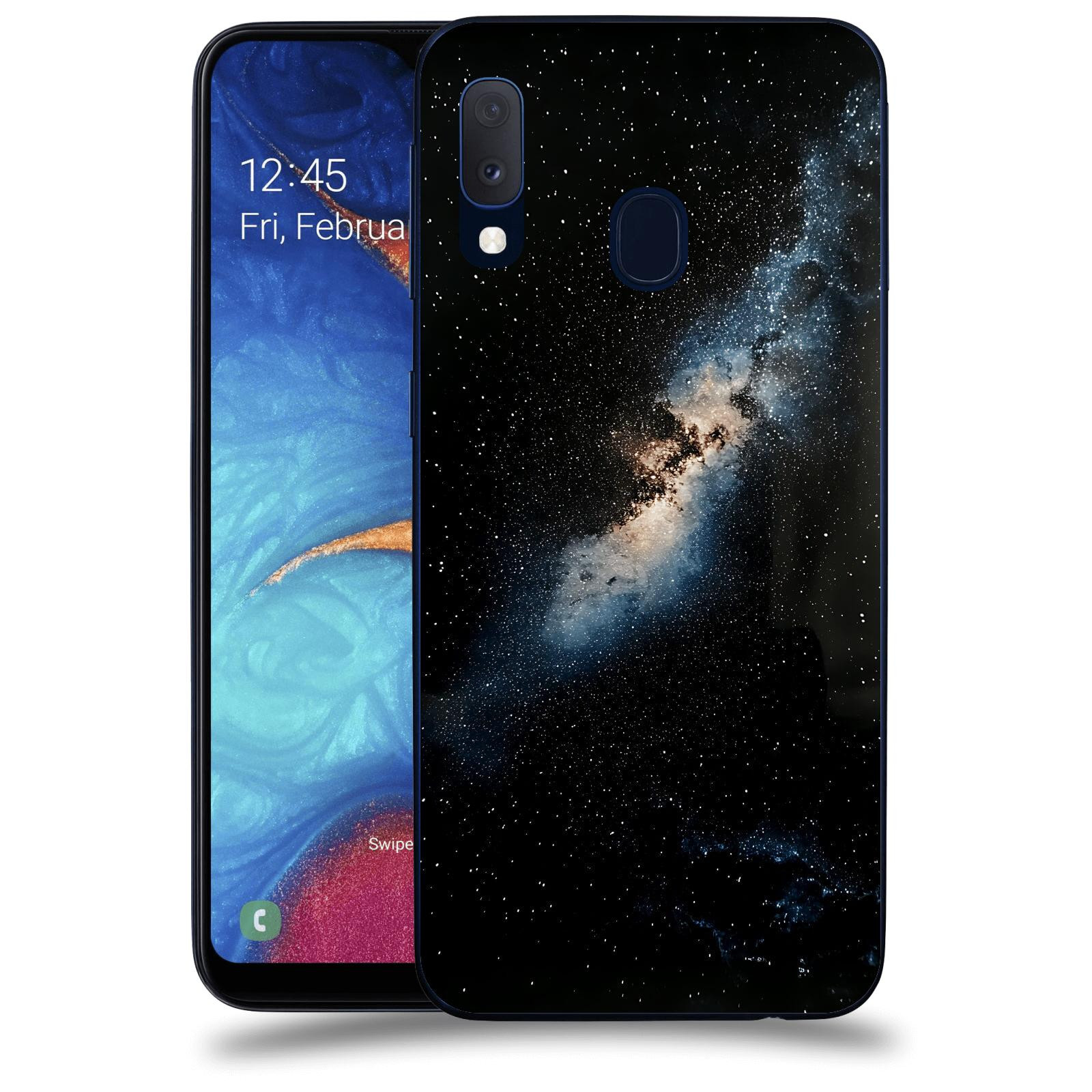 ACOVER Kryt na mobil Samsung Galaxy A20e A202F - Noční obloha I