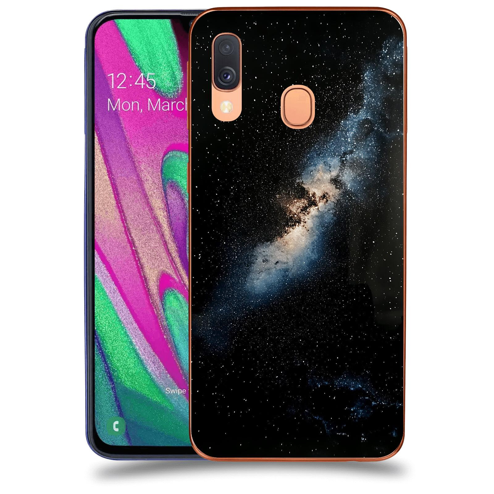 ACOVER Kryt na mobil Samsung Galaxy A40 A405F - Noční obloha I