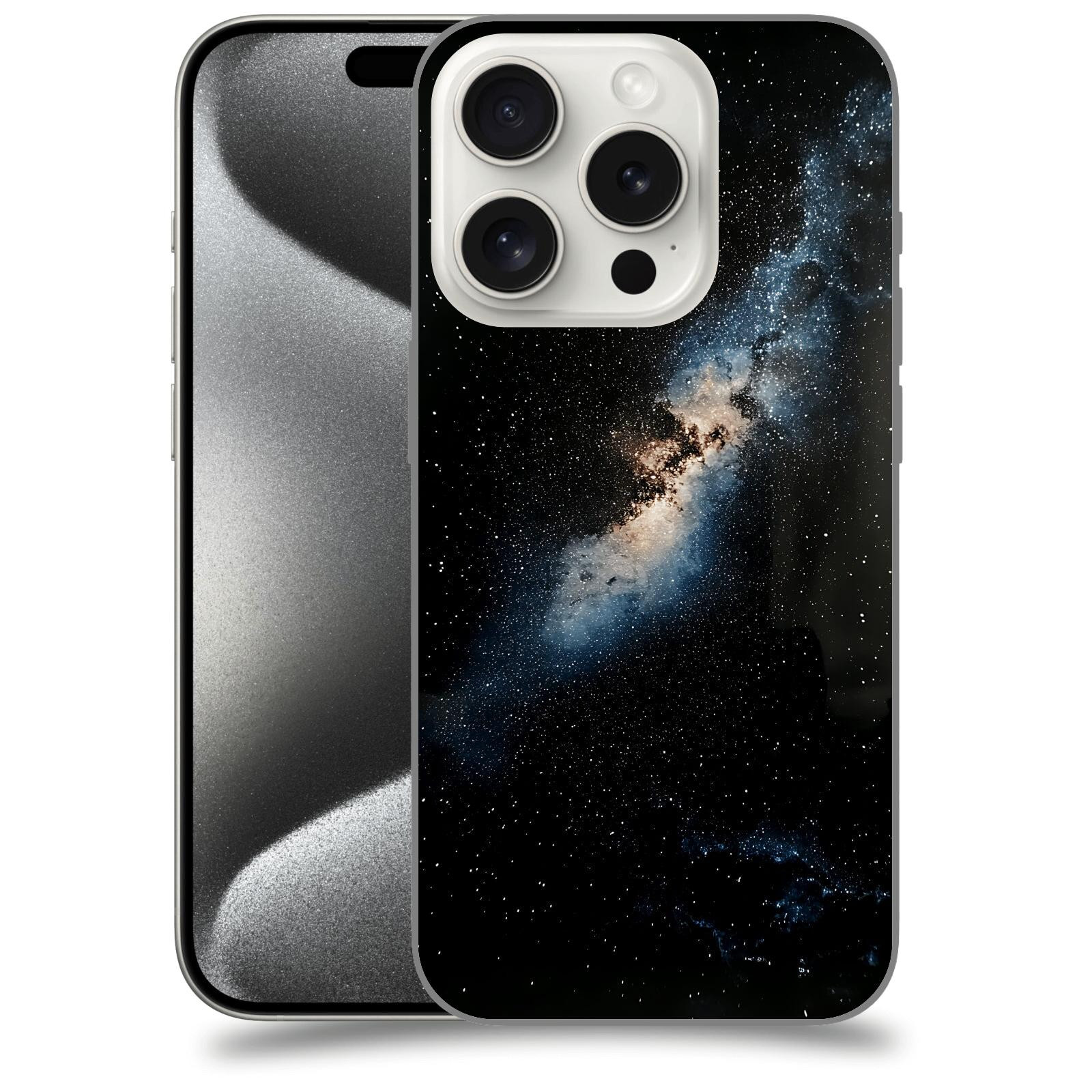 ACOVER Kryt na mobil Apple iPhone 15 pro - Noční obloha I