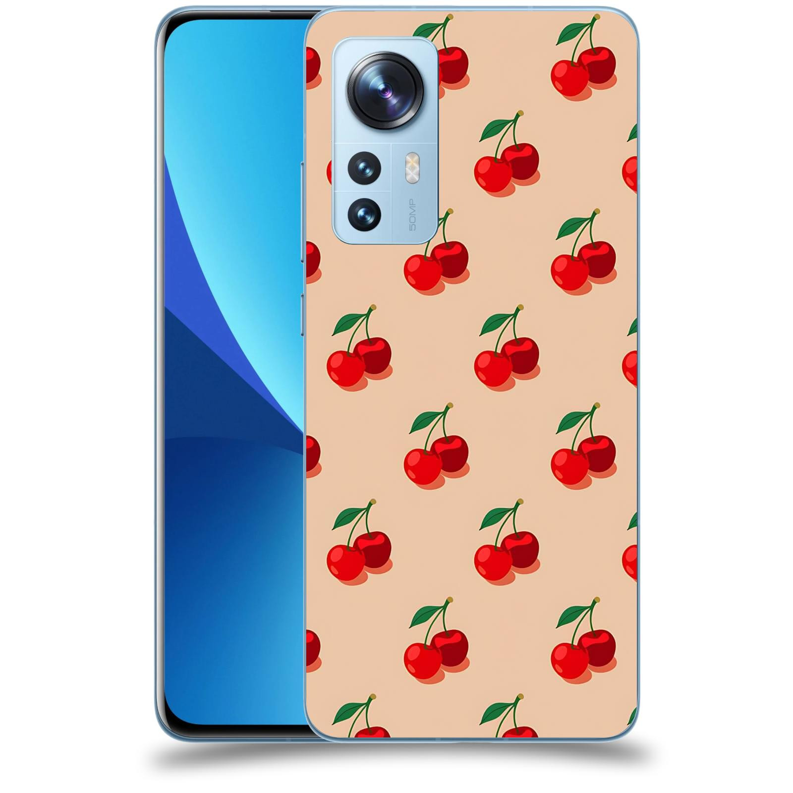 ACOVER Kryt na mobil Xiaomi 12X - Šťavnaté třešně