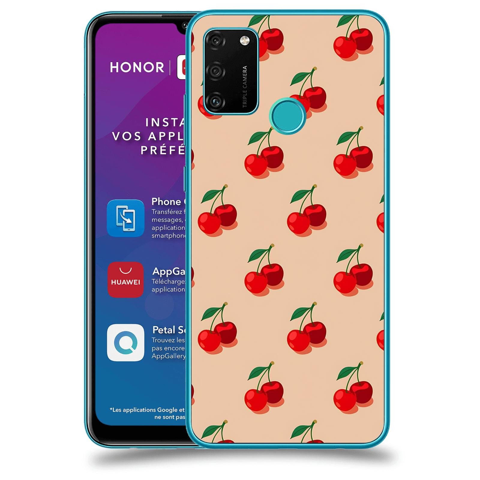 ACOVER Kryt na mobil Honor 9A - Šťavnaté třešně