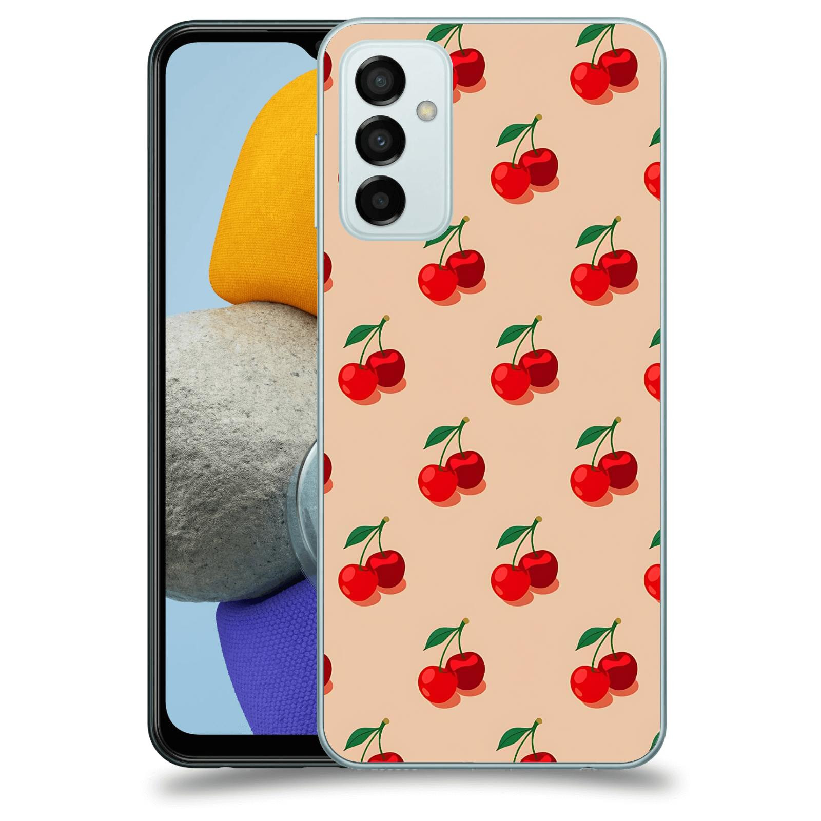 ACOVER Kryt na mobil Samsung Galaxy M23 5G - Šťavnaté třešně