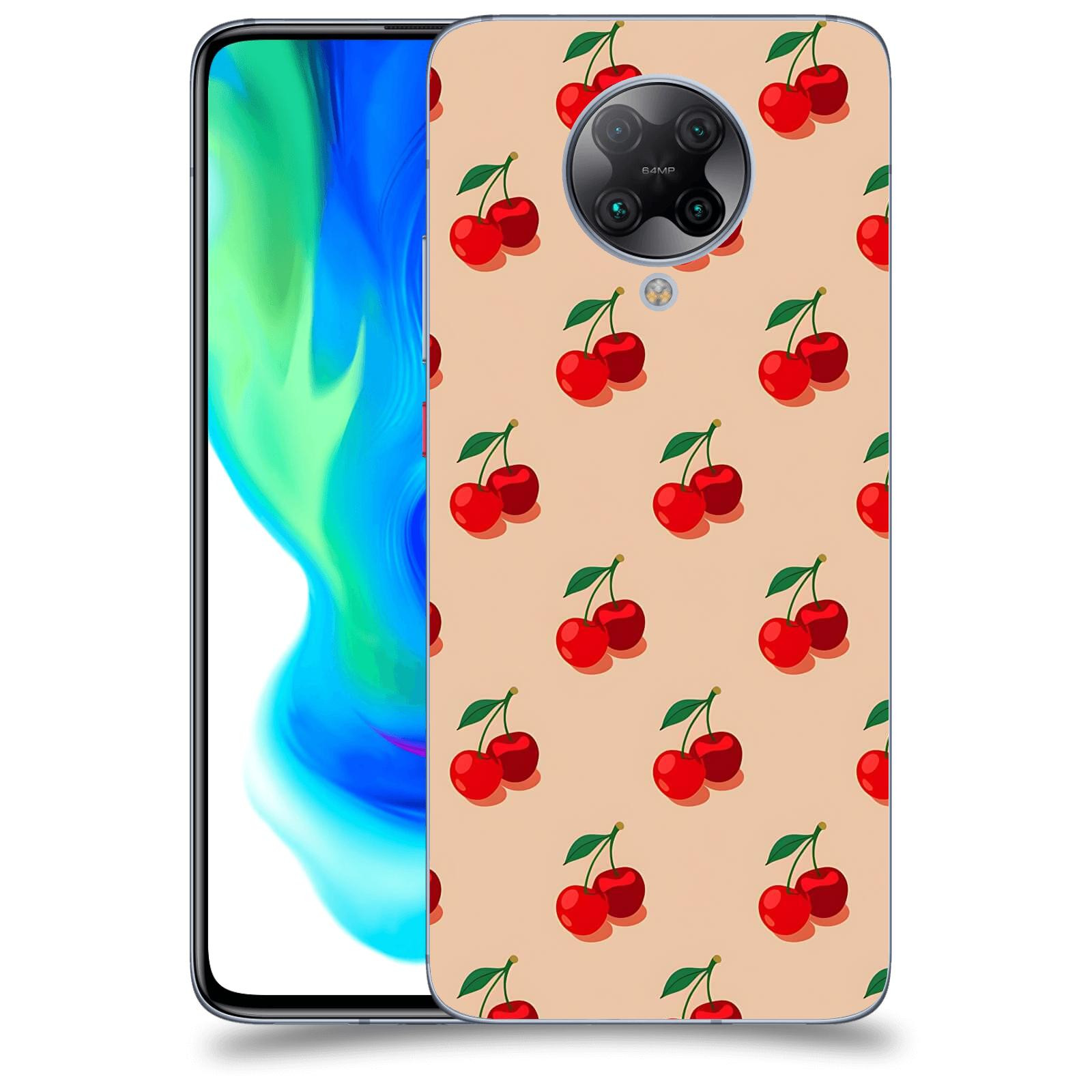 ACOVER Kryt na mobil Xiaomi Poco F2 Pro - Šťavnaté třešně