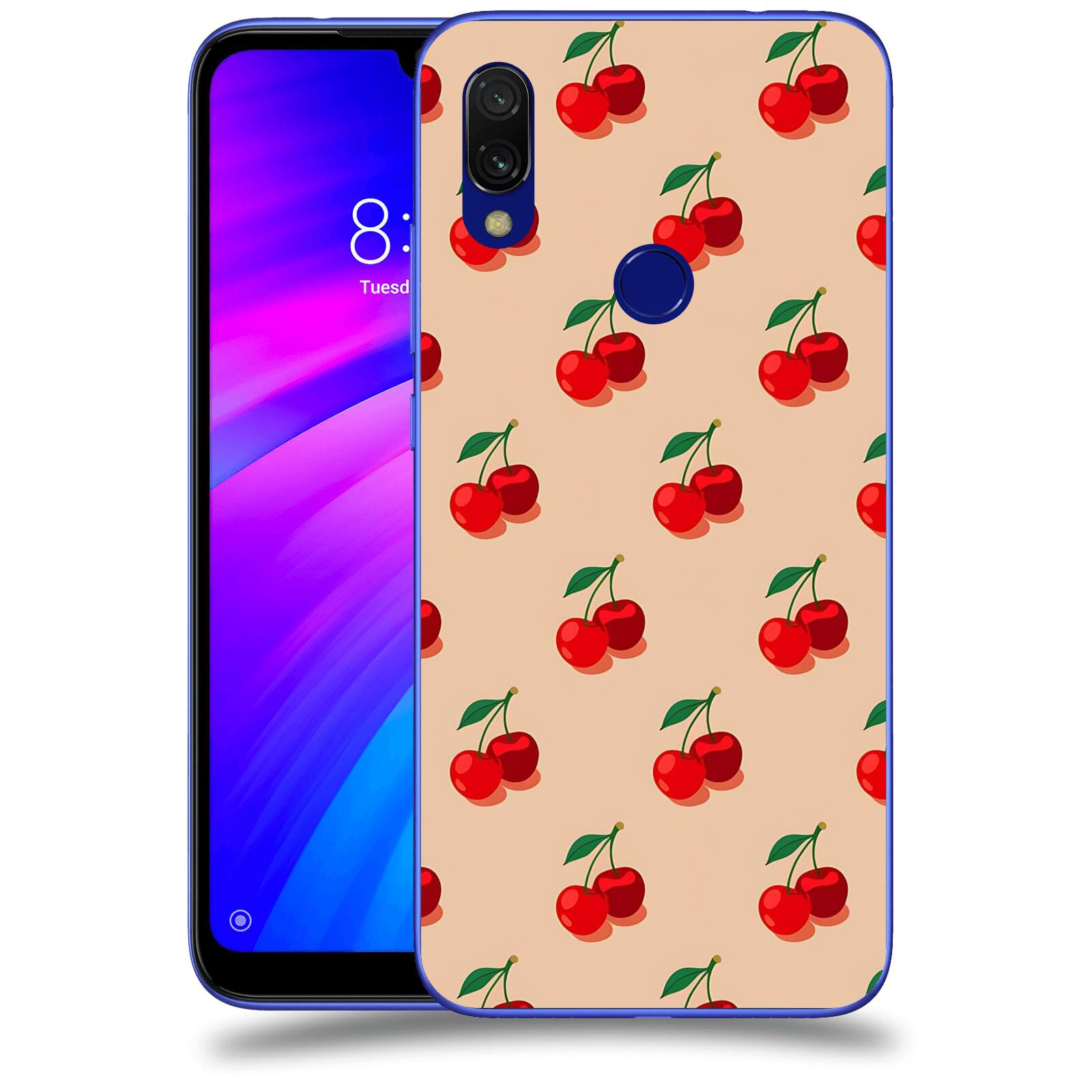 ACOVER Kryt na mobil Xiaomi Redmi 7 - Šťavnaté třešně