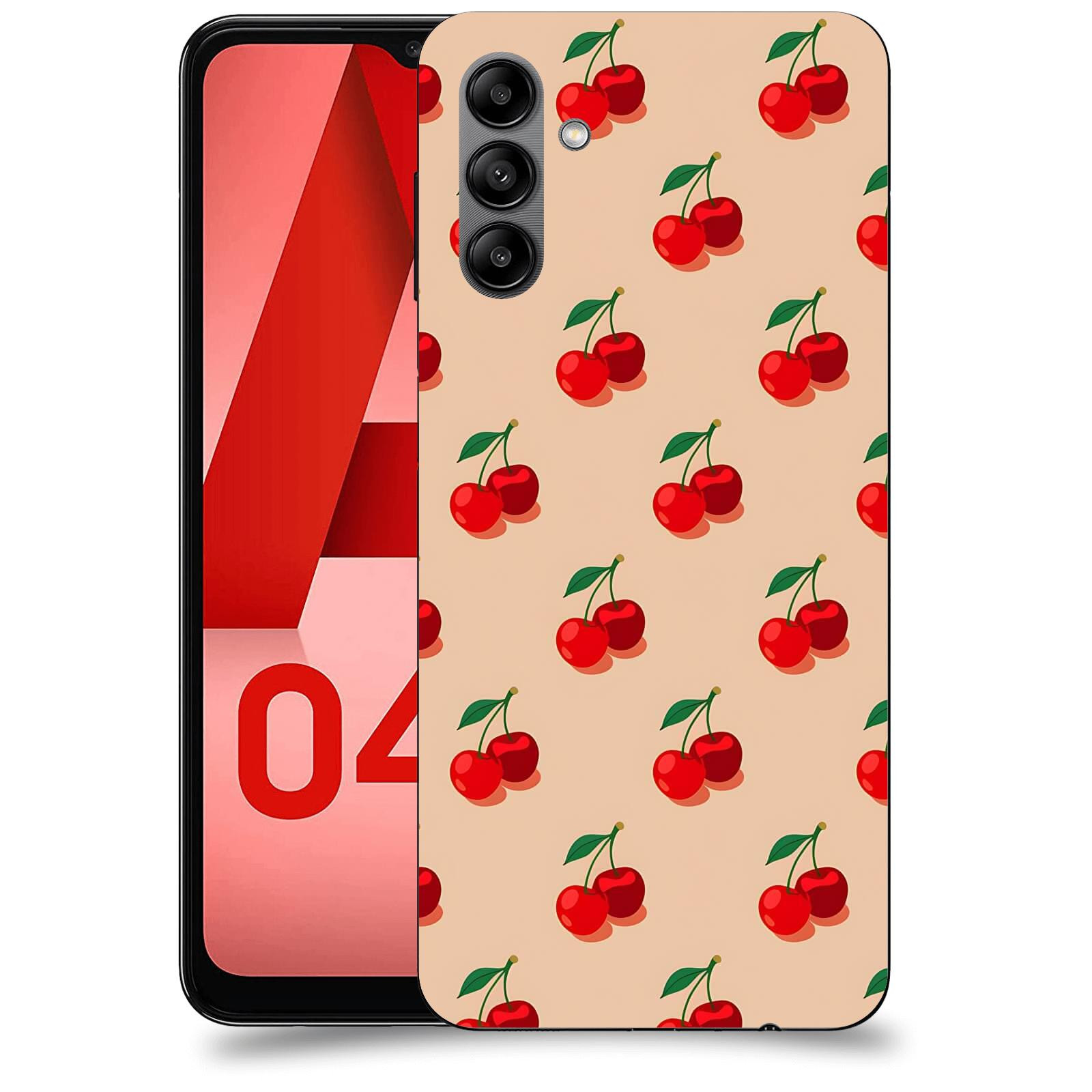 ACOVER Kryt na mobil Samsung Galaxy A04s - Šťavnaté třešně