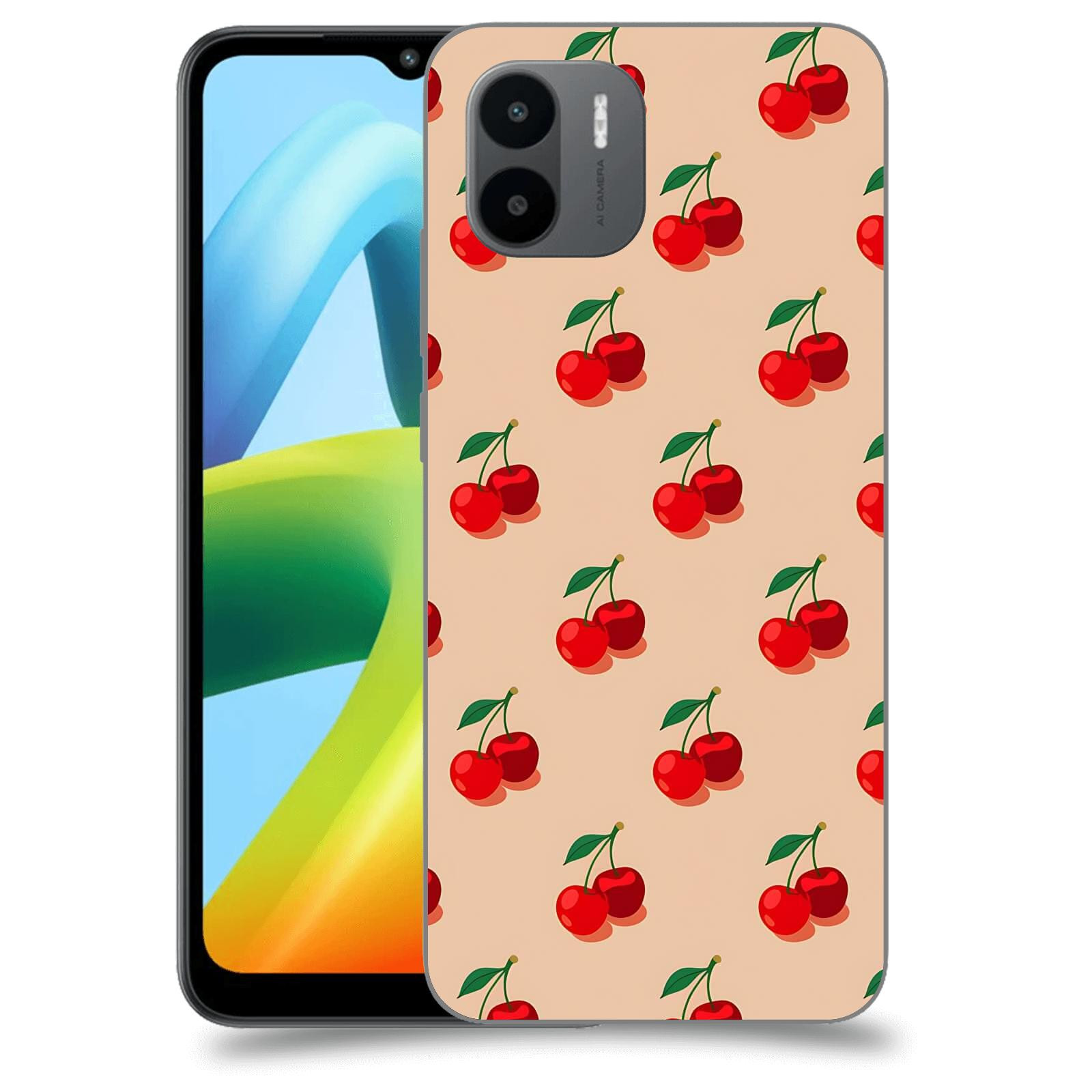 ACOVER Kryt na mobil Xiaomi Redmi A1+ - Šťavnaté třešně