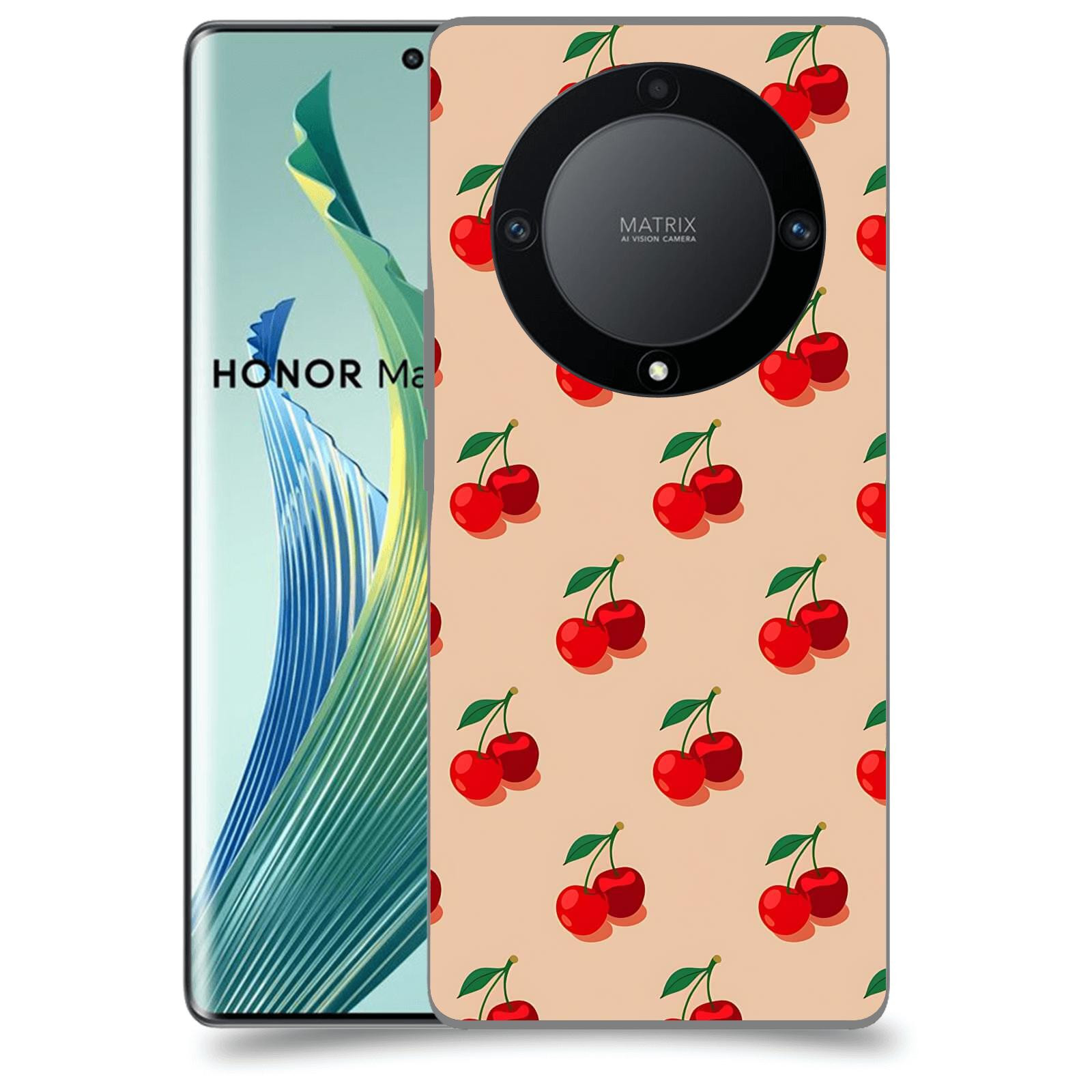 ACOVER Kryt na mobil Honor 90 Lite - Šťavnaté třešně