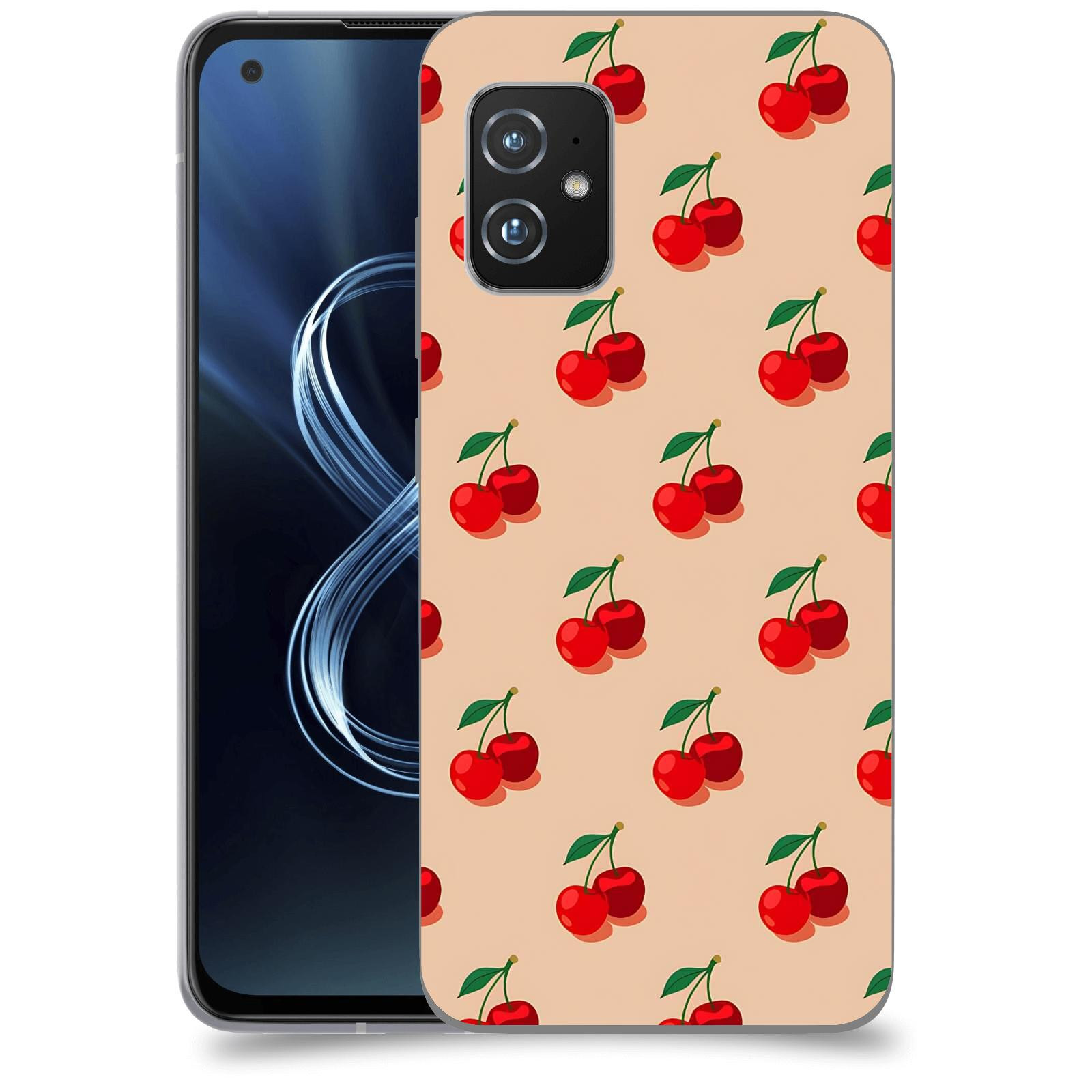 ACOVER Kryt na mobil Honor Magic5 Lite 5G - Šťavnaté třešně