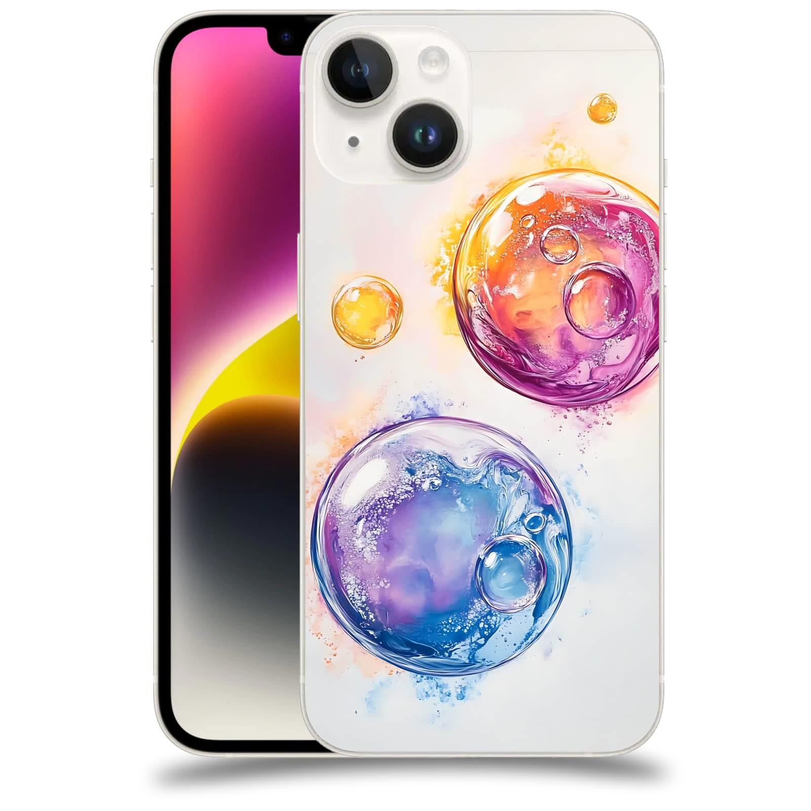 ACOVER Kryt na mobil Apple iPhone 14 - Tekutá energie