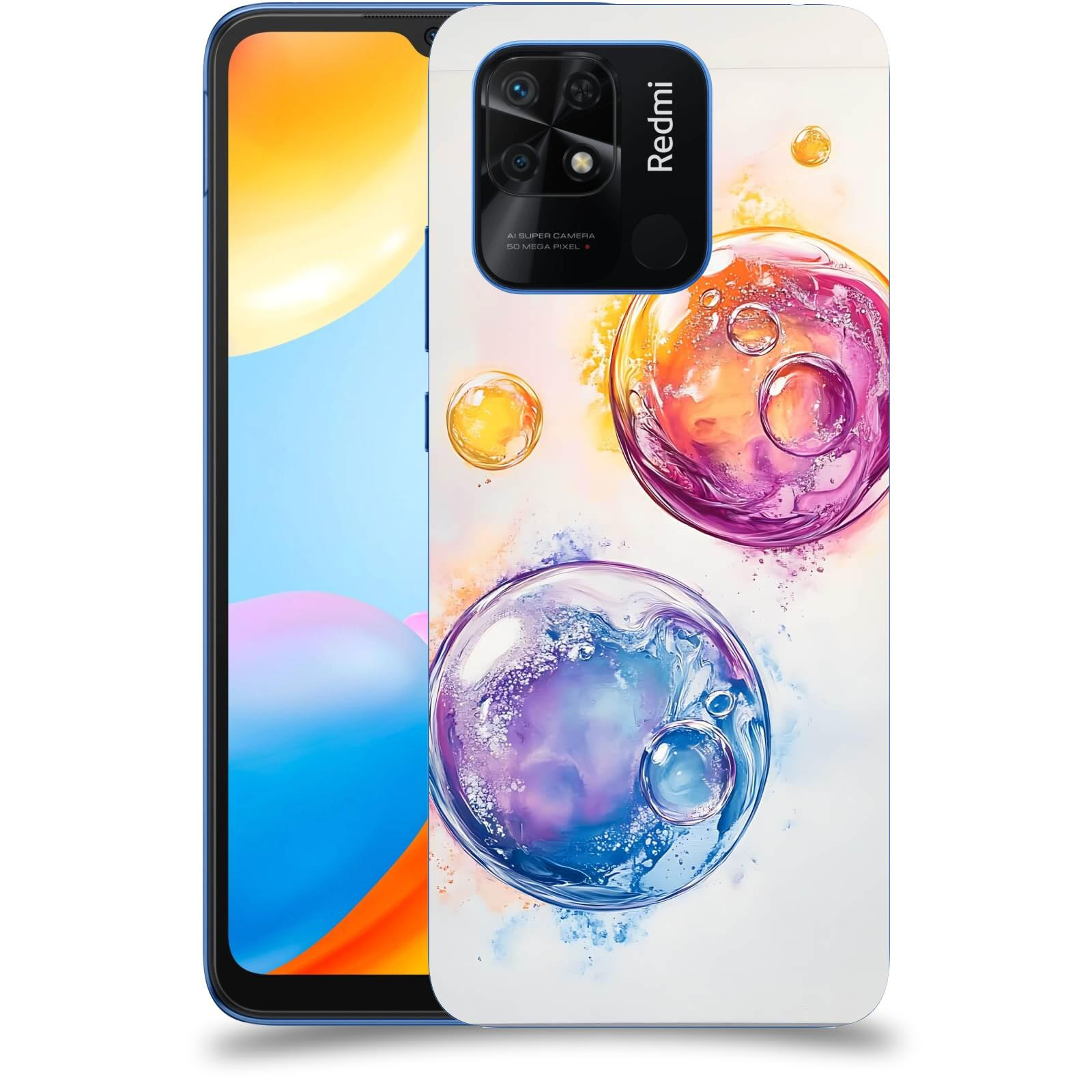 ACOVER Kryt na mobil Xiaomi Redmi 10C - Tekutá energie