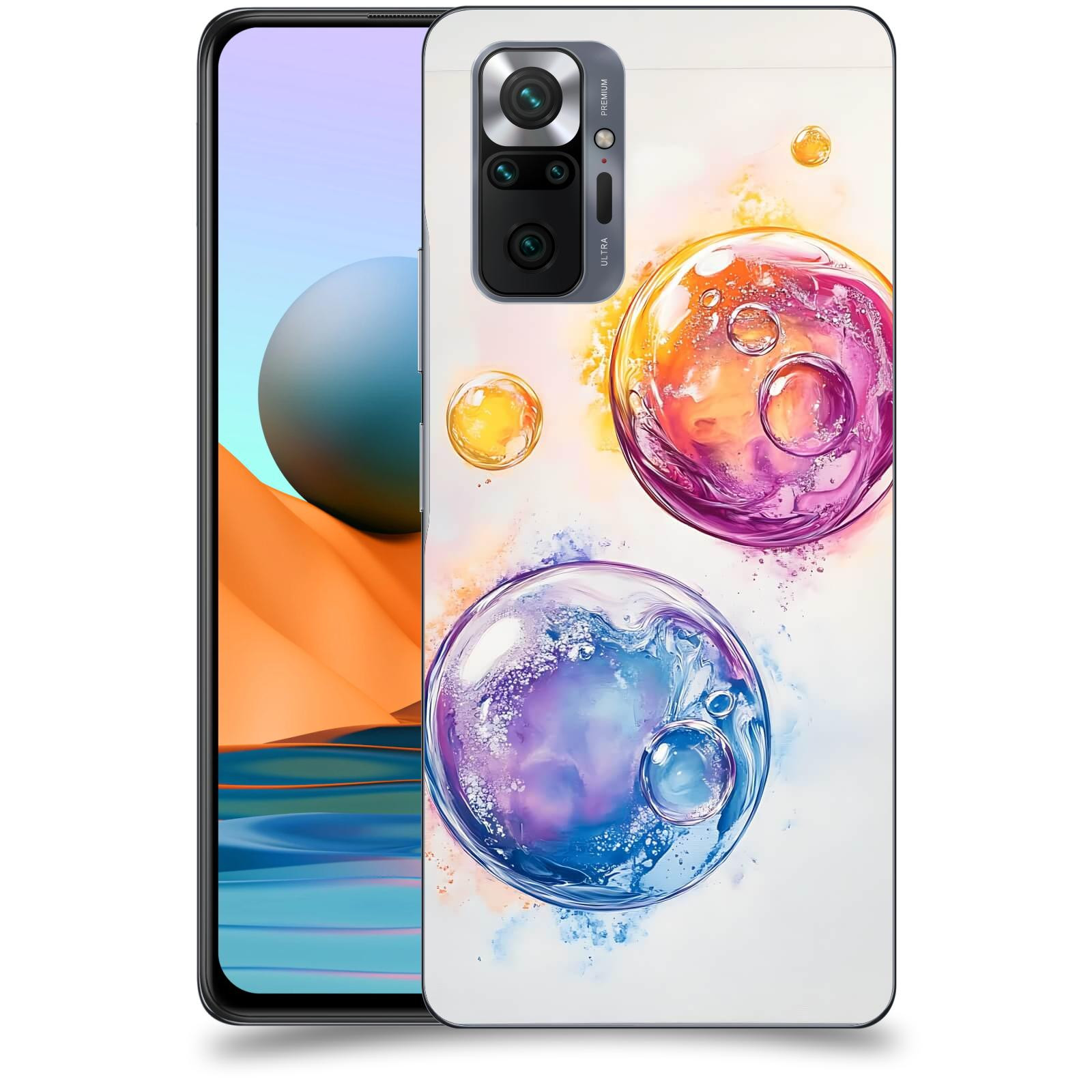 ACOVER Kryt na mobil Xiaomi Redmi Note 10 Pro - Tekutá energie