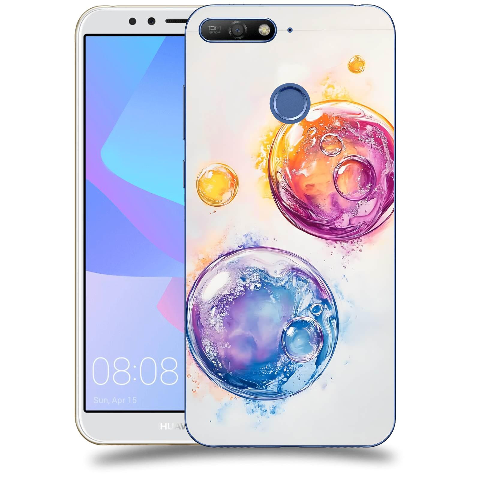 ACOVER Kryt na mobil Huawei Y6 Prime 2018 - Tekutá energie