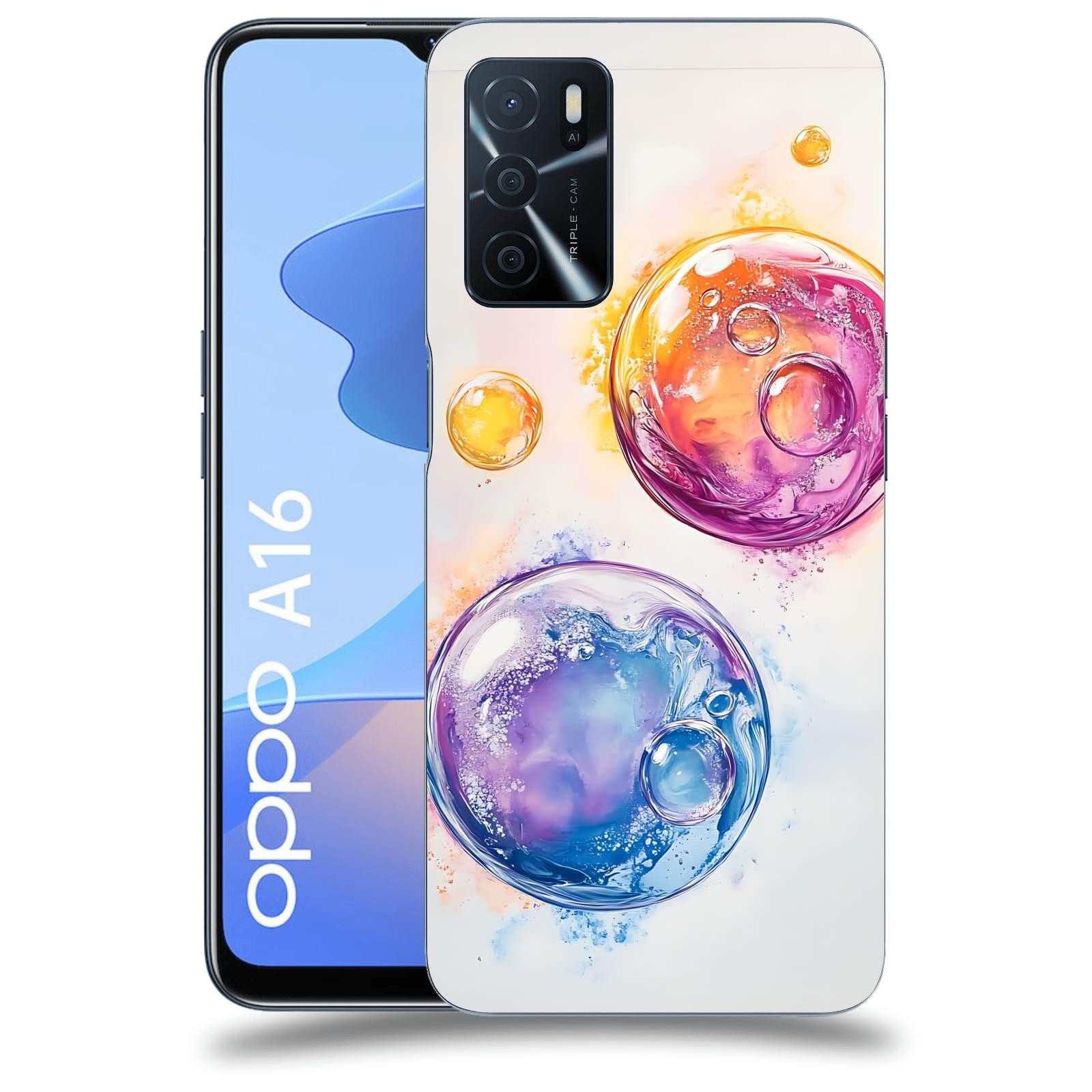 ACOVER Kryt na mobil OPPO A16 - Tekutá energie