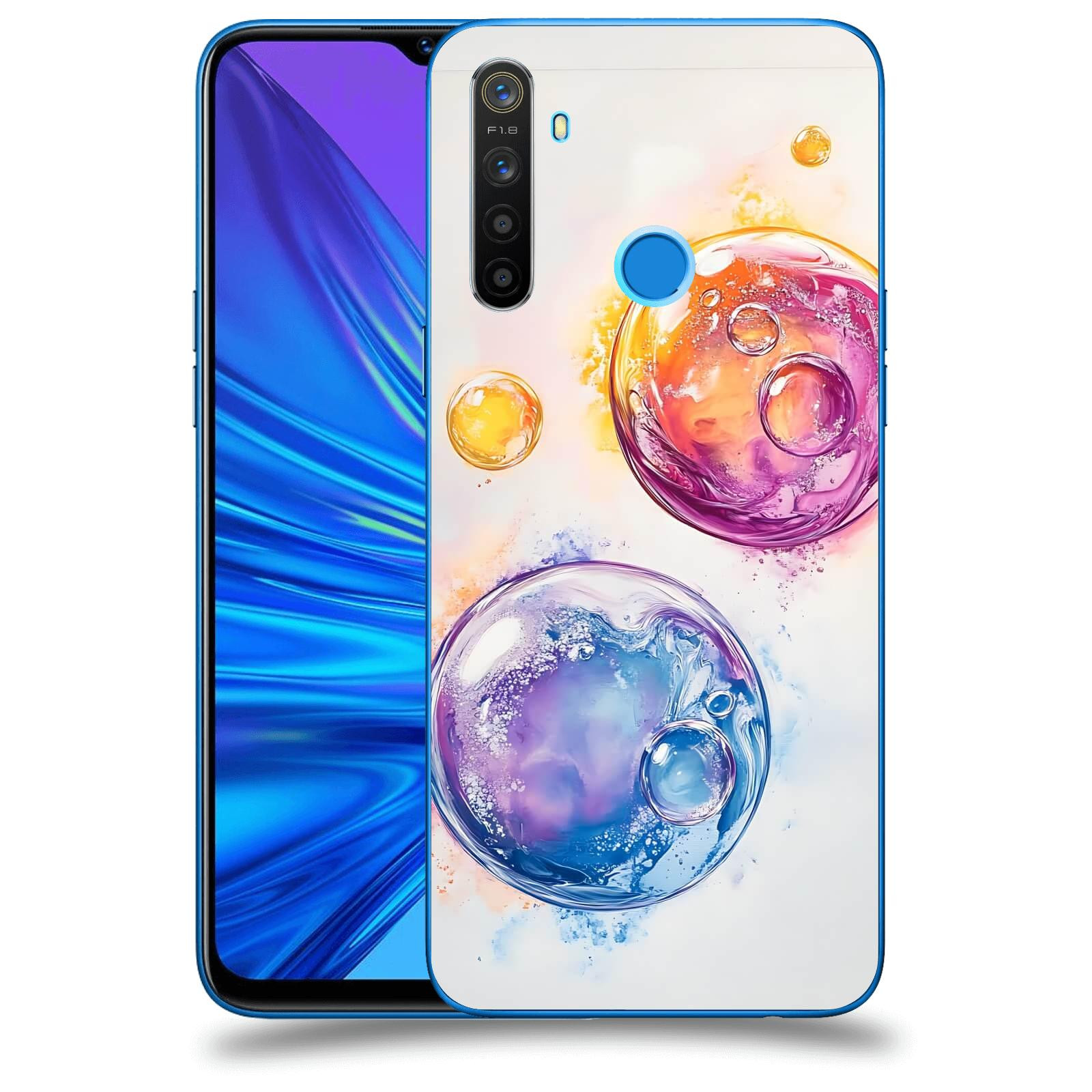 ACOVER Kryt na mobil Realme 5 - Tekutá energie