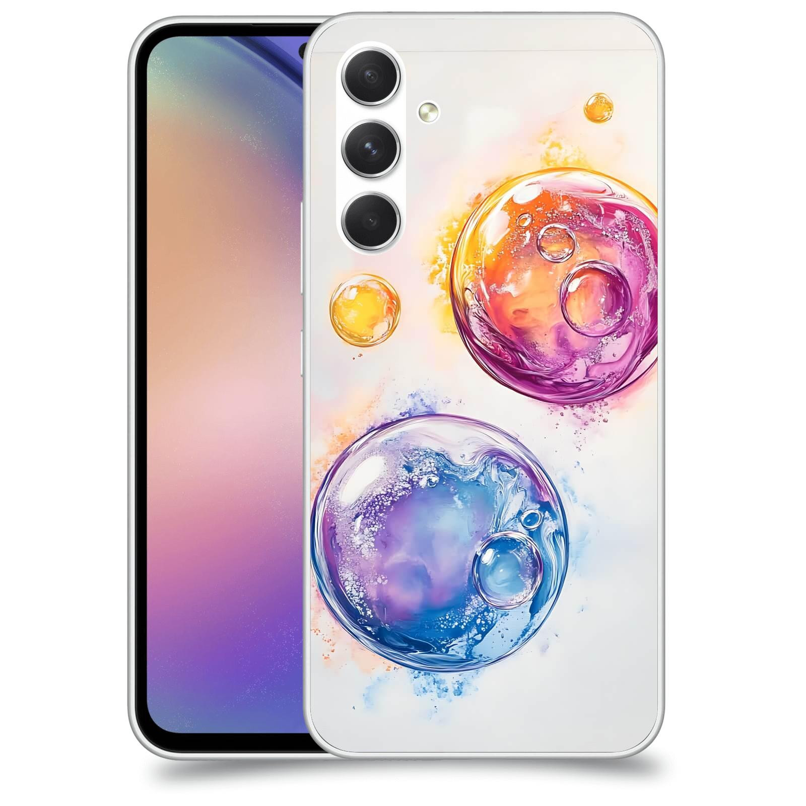 ACOVER Kryt na mobil Samsung Galaxy M54 5G - Tekutá energie