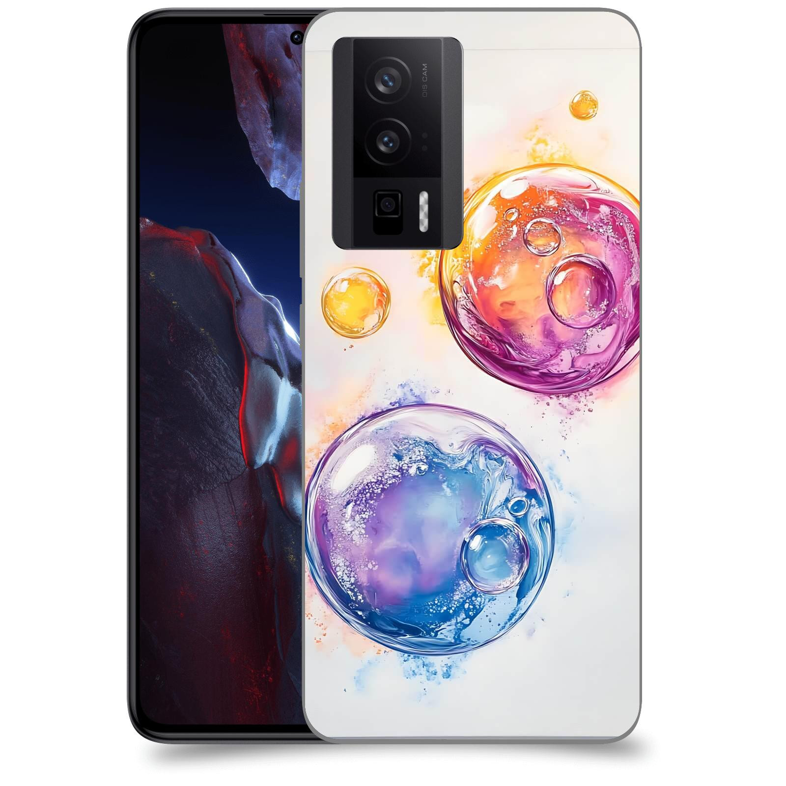 ACOVER Kryt na mobil Xiaomi Poco F5 Pro 5G - Tekutá energie