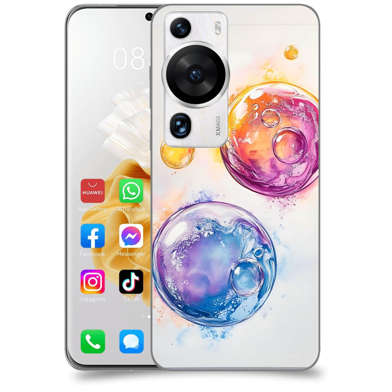 ACOVER Kryt na mobil Huawei P60 Pro - Tekutá energie