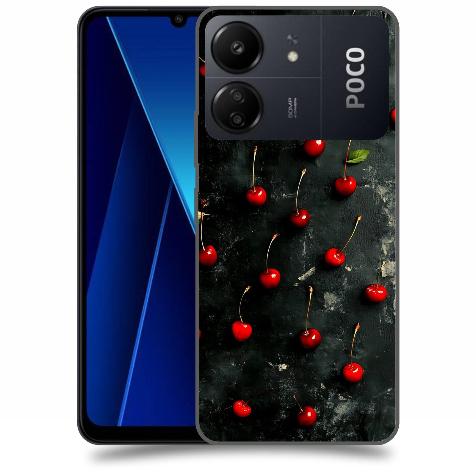 ACOVER Kryt na mobil Poco C65 - Temná elegance