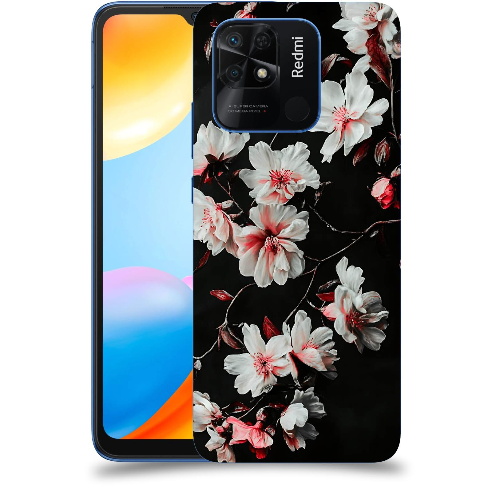 ACOVER Kryt na mobil Xiaomi Redmi 10C - Temná něžnost