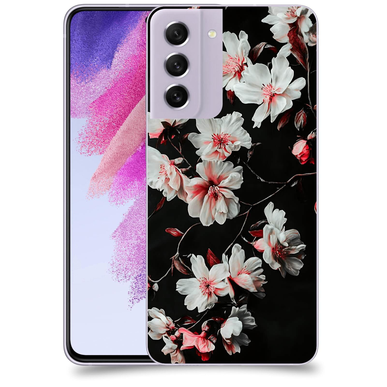ACOVER Kryt na mobil Samsung Galaxy S21 FE 5G - Temná něžnost