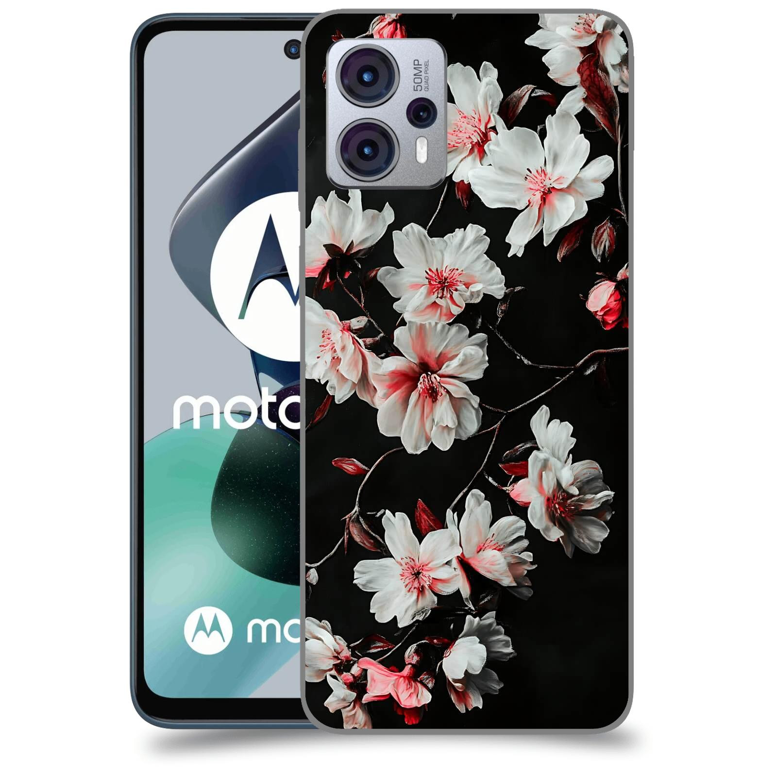 ACOVER Kryt na mobil Motorola Moto G23 - Temná něžnost