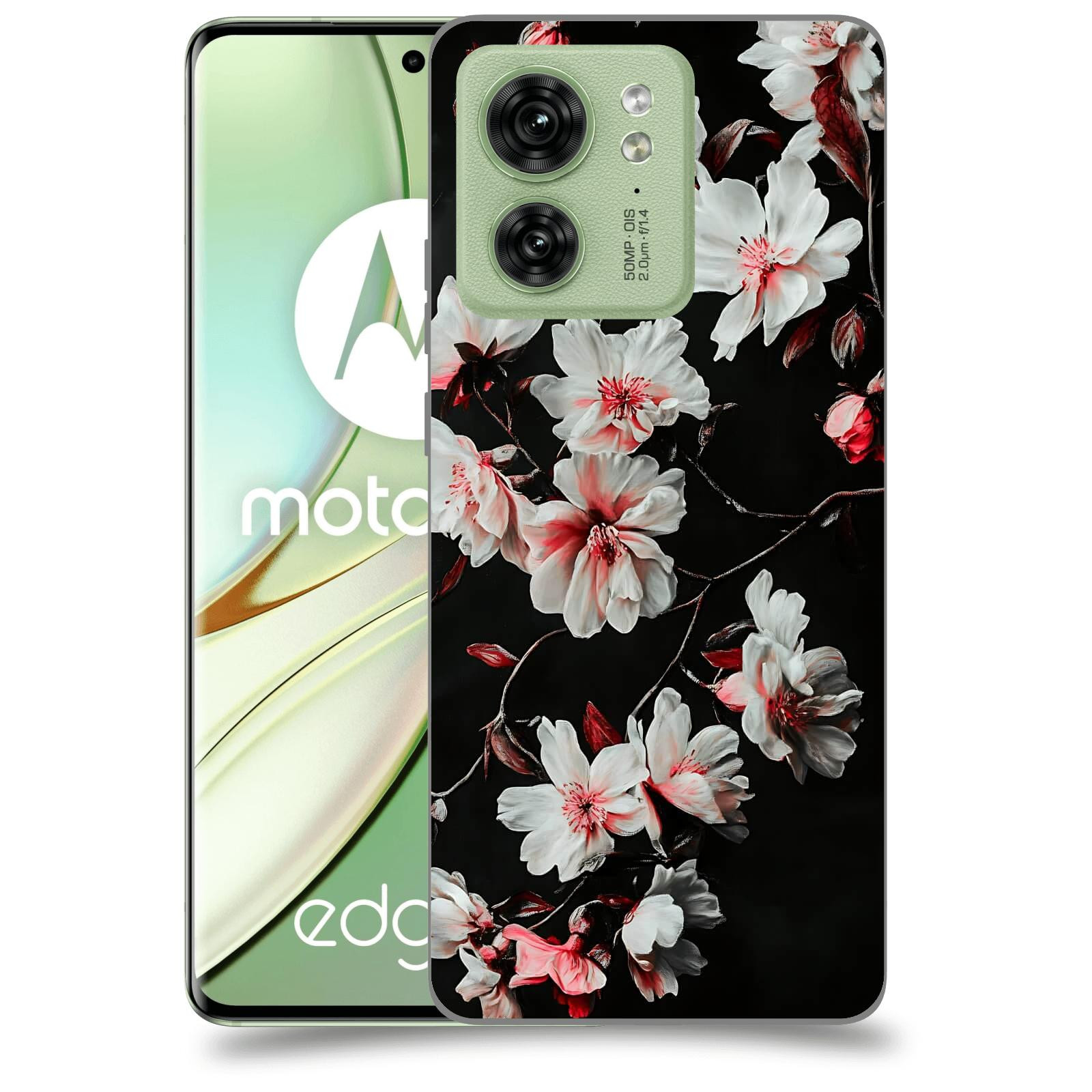 ACOVER Kryt na mobil Motorola EDGE 40 5G - Temná něžnost